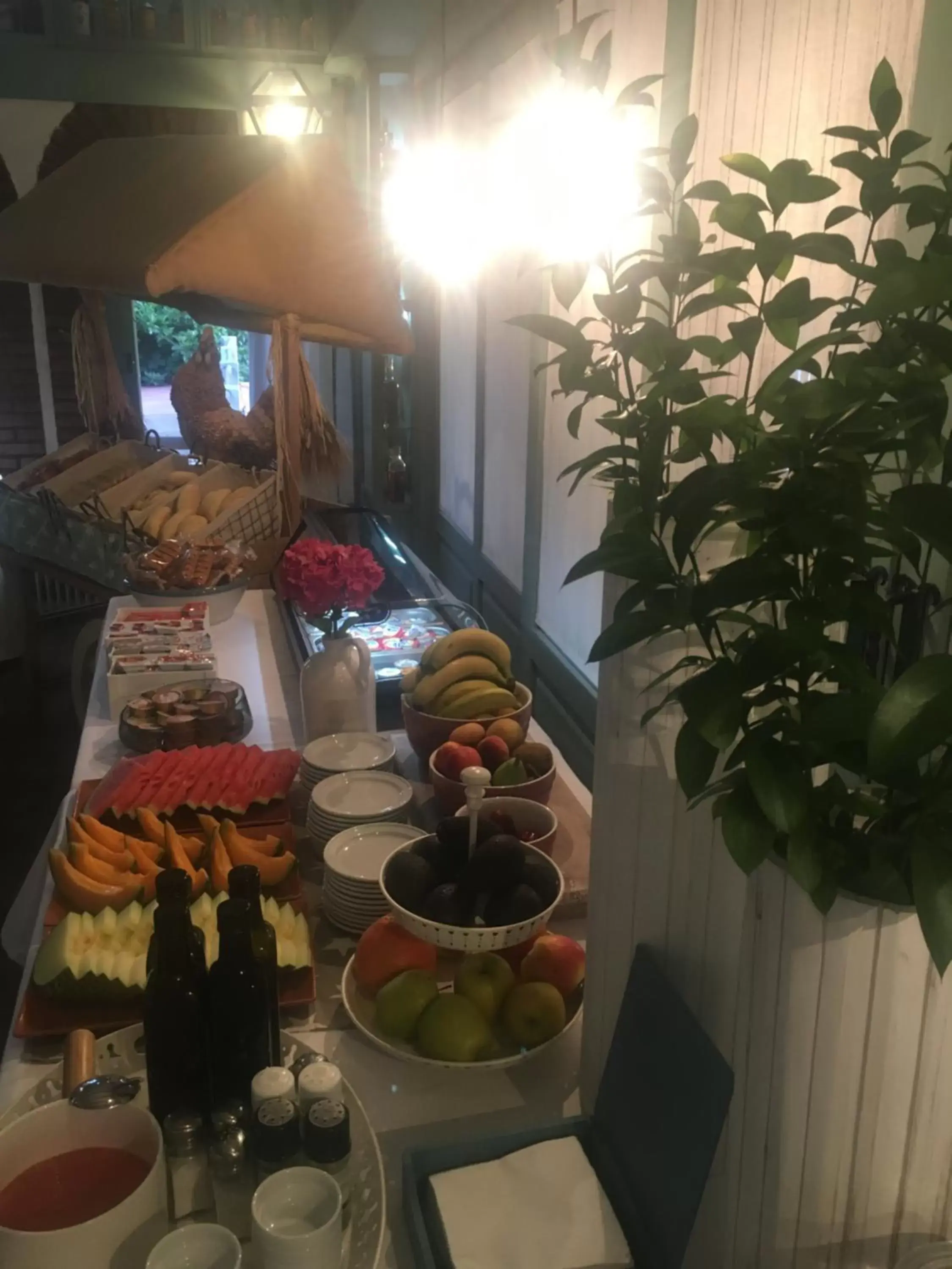 Buffet breakfast in Mesón de Sancho