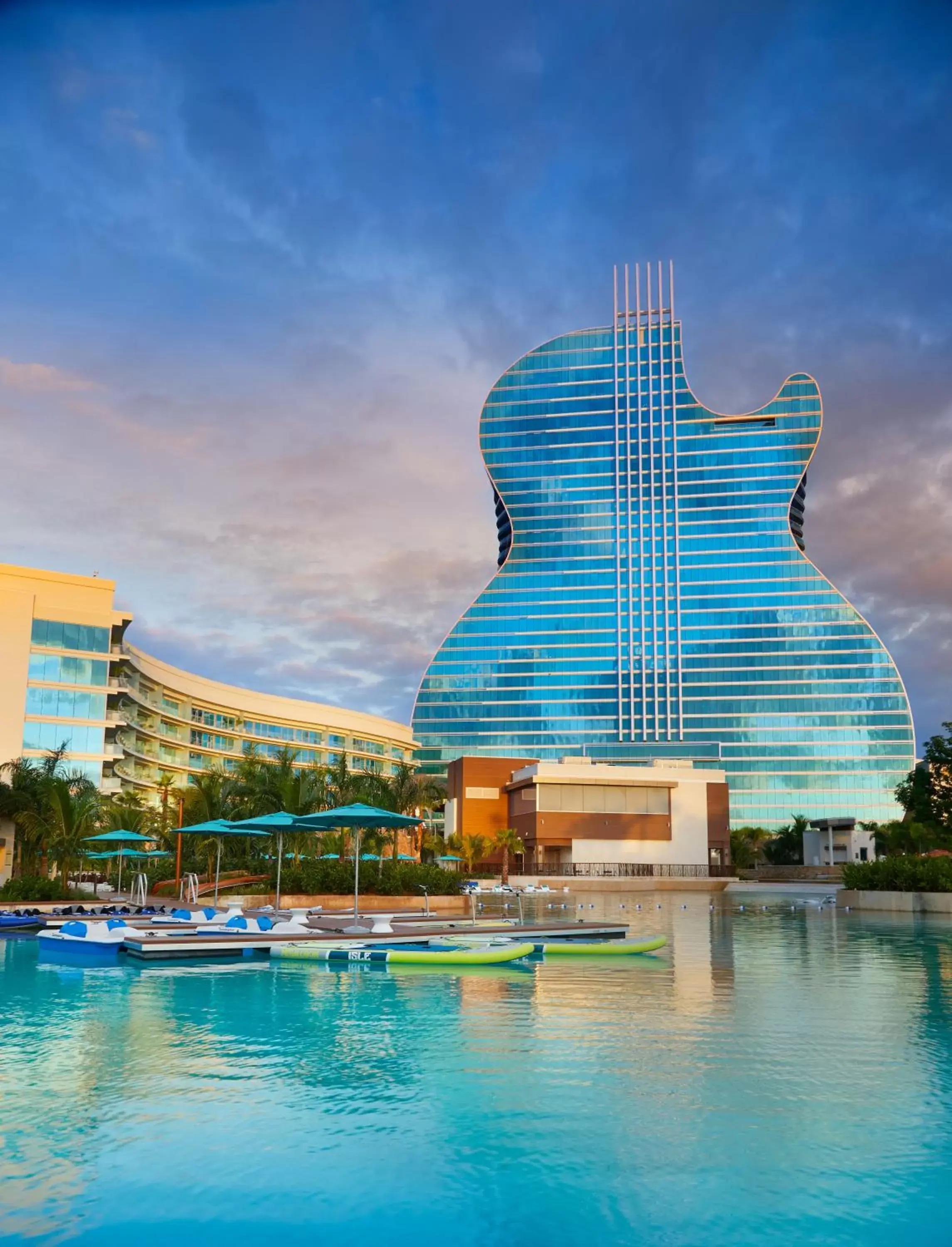 Property Building in The Guitar Hotel at Seminole Hard Rock Hotel & Casino