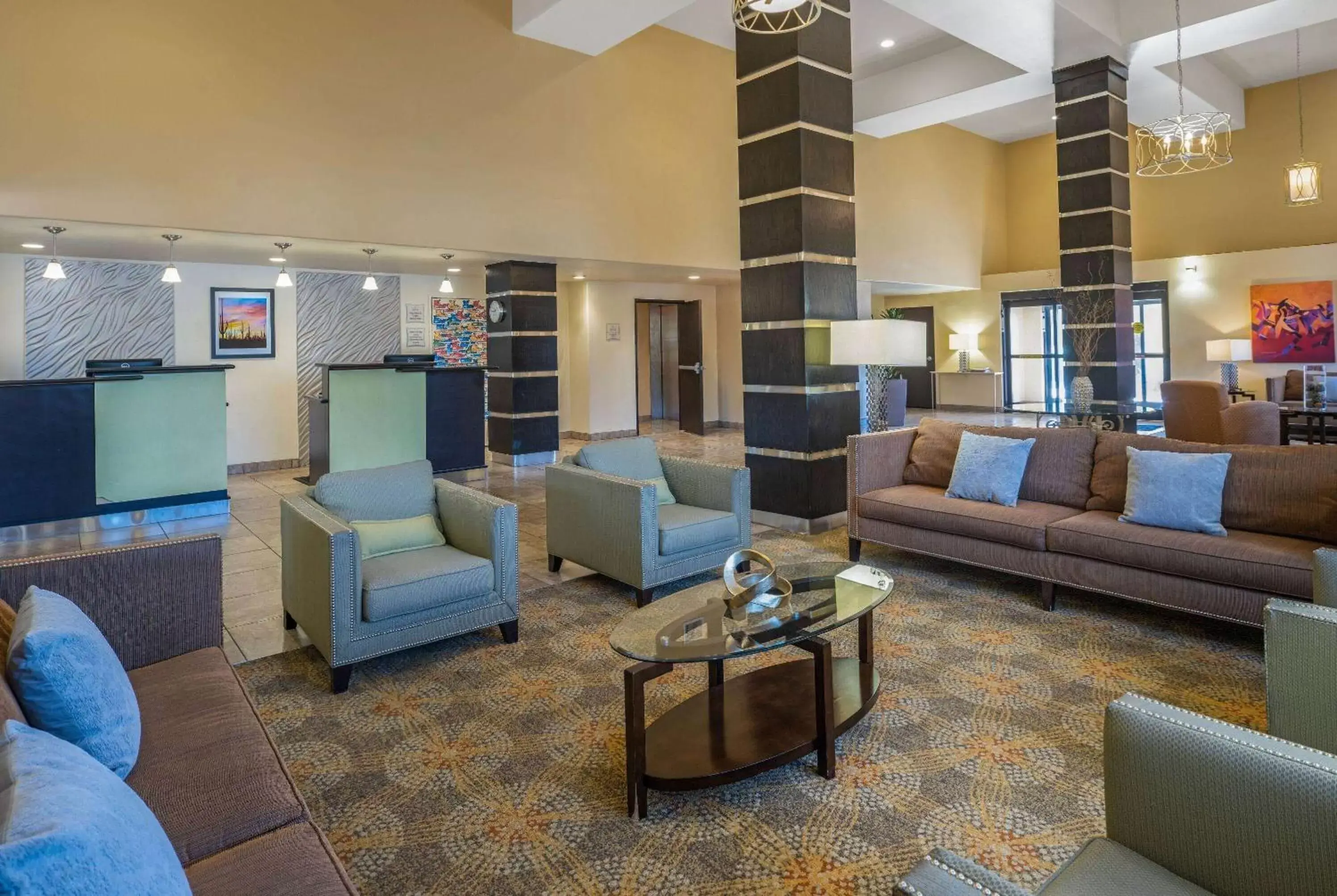 Lobby or reception, Seating Area in La Quinta by Wyndham Tucson - Reid Park