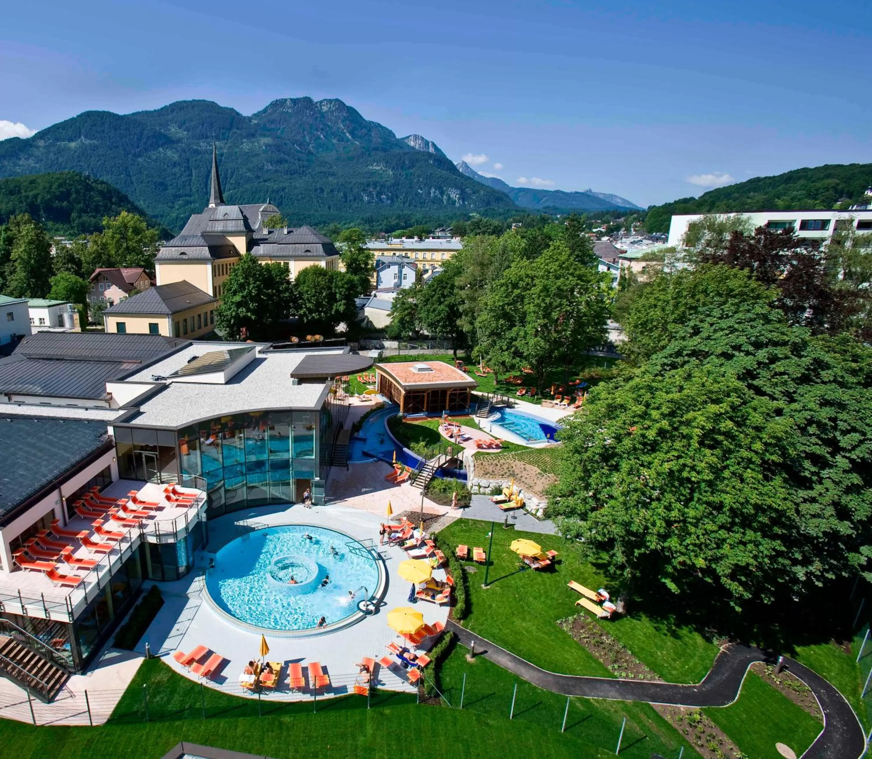 Bird's eye view in EurothermenResort Bad Ischl - Hotel Royal 4-Sterne Superior