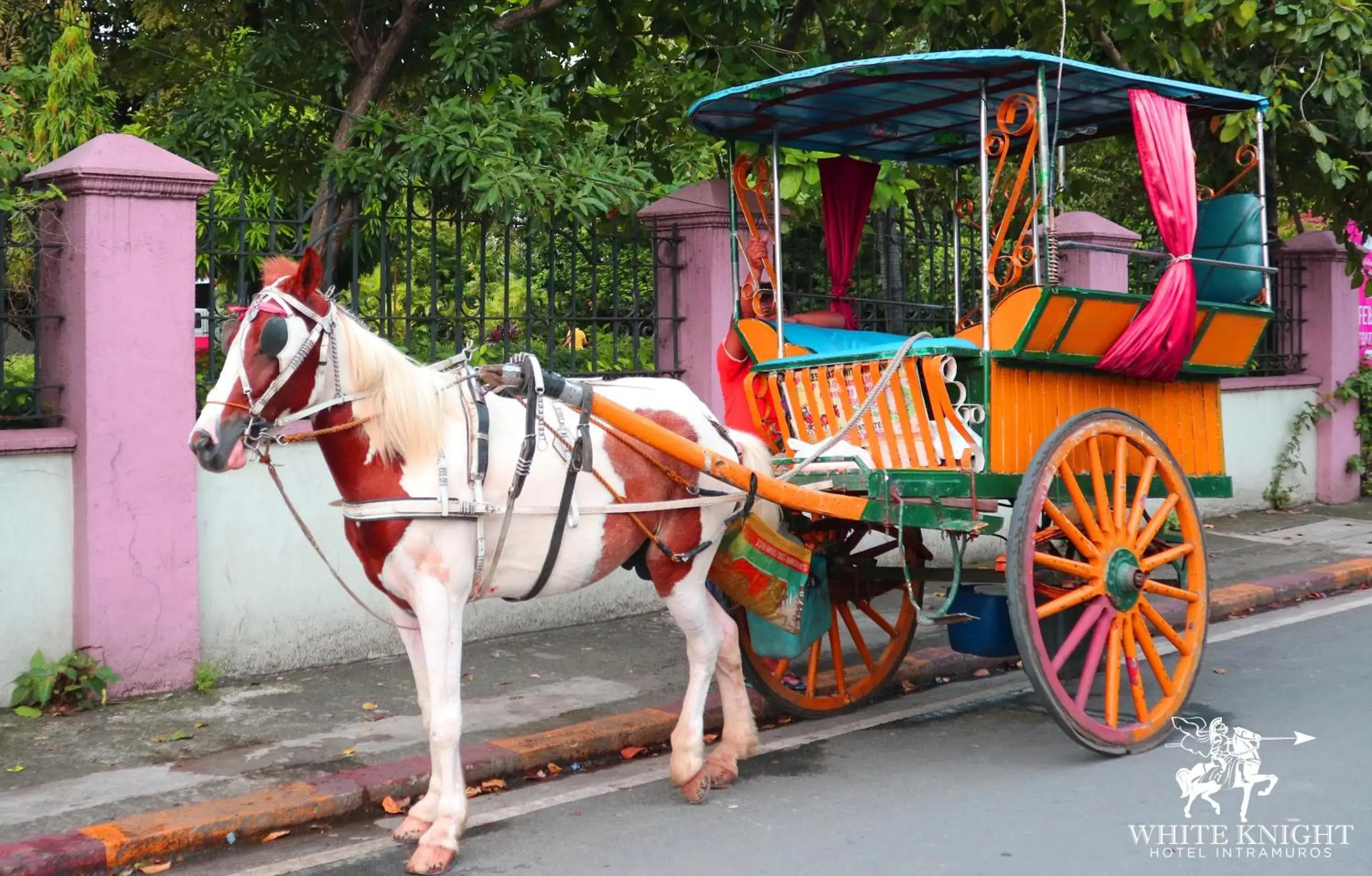 Horse-riding in White Knight Hotel Intramuros