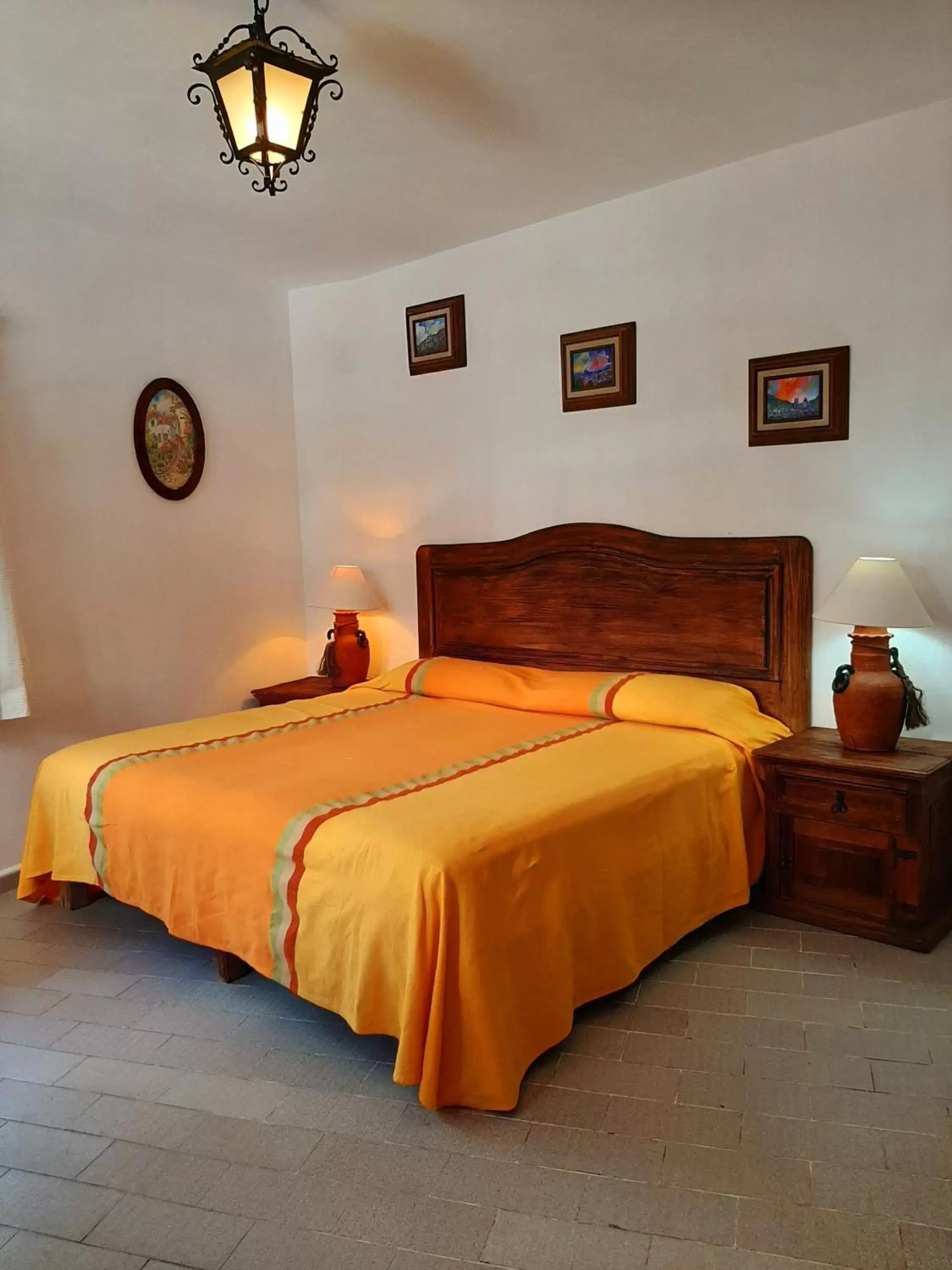 Bed in Hotel Posada San Javier