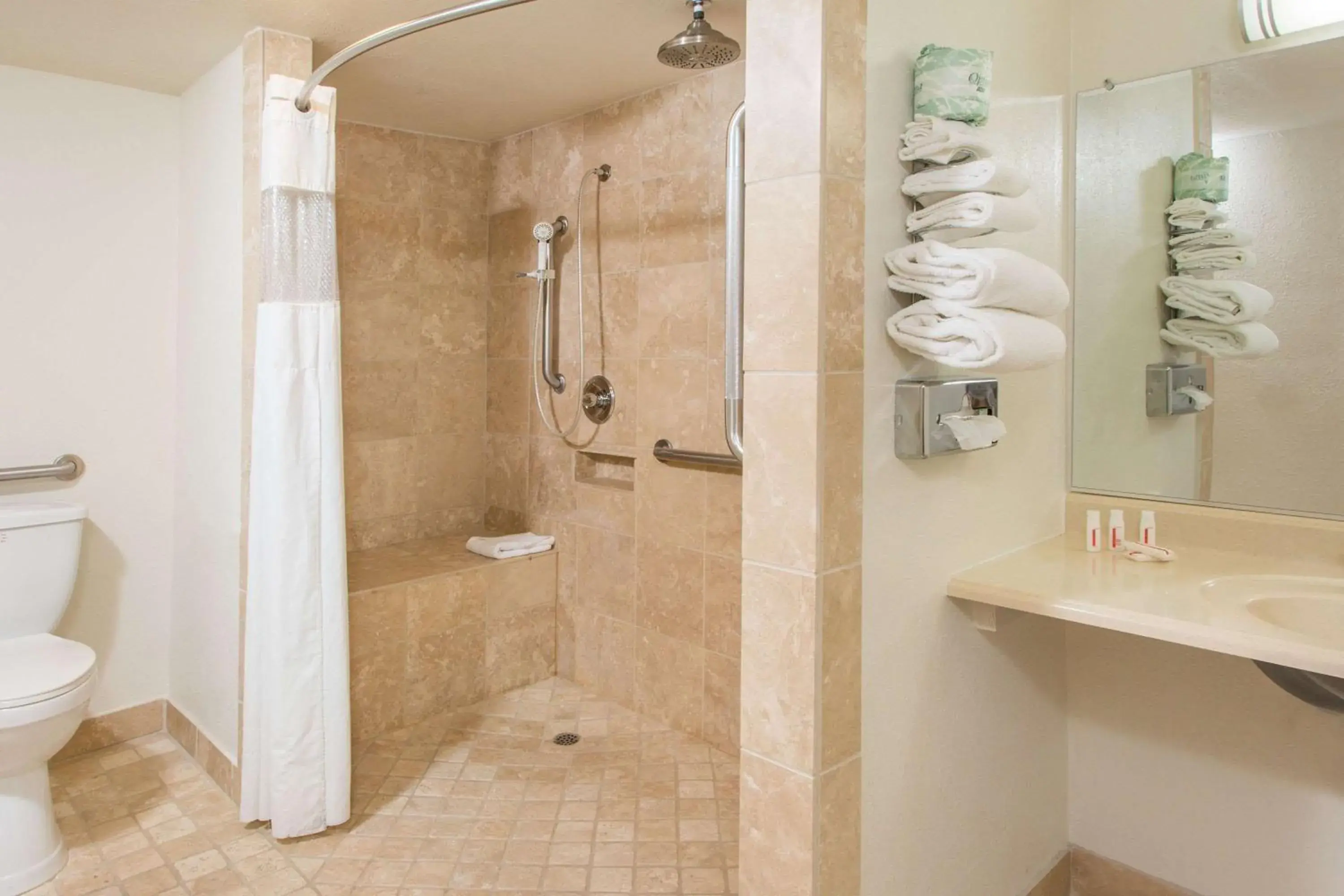 Bathroom in Days Inn by Wyndham Palm Springs