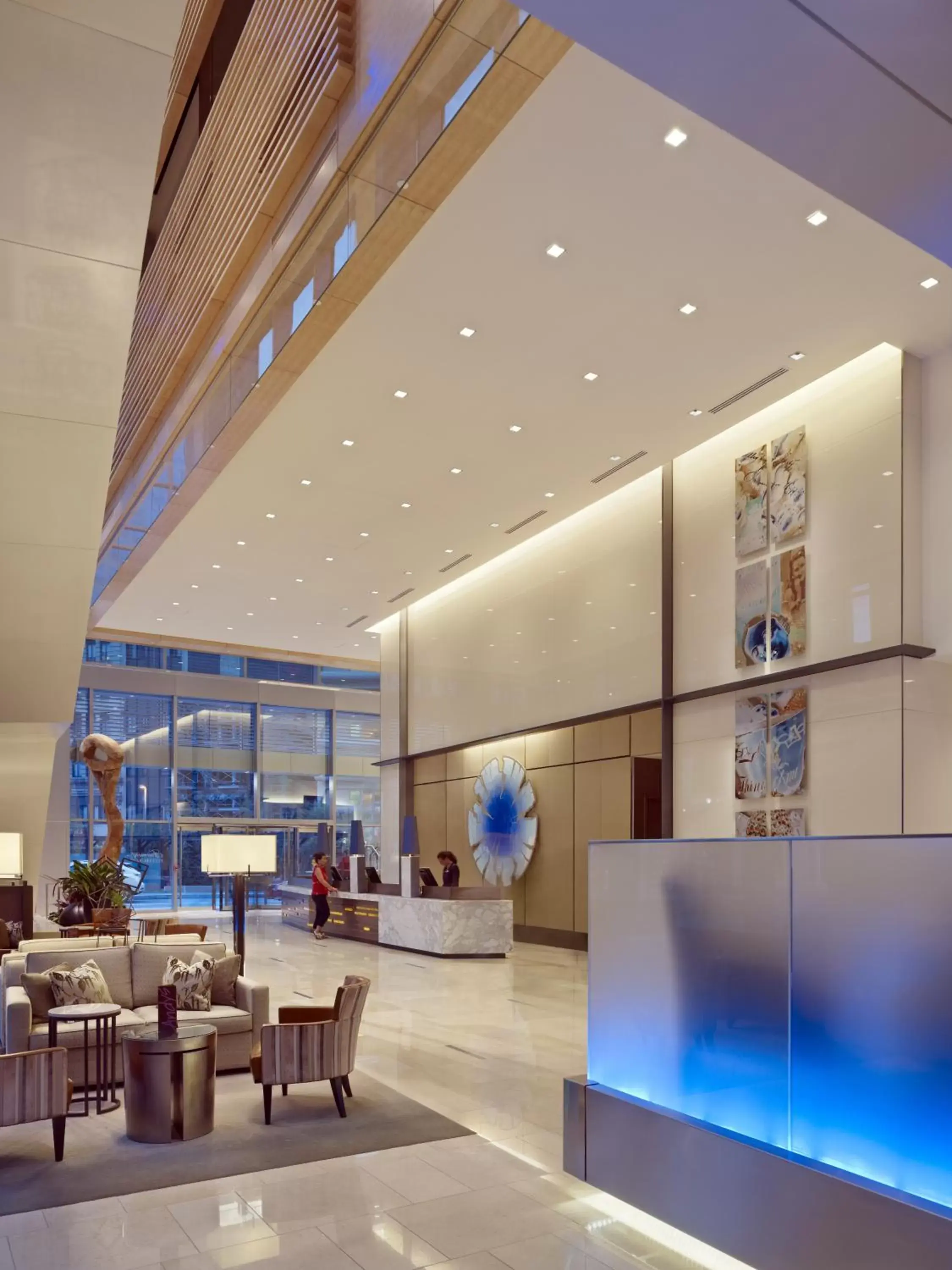 Lobby or reception in Fairmont Pittsburgh