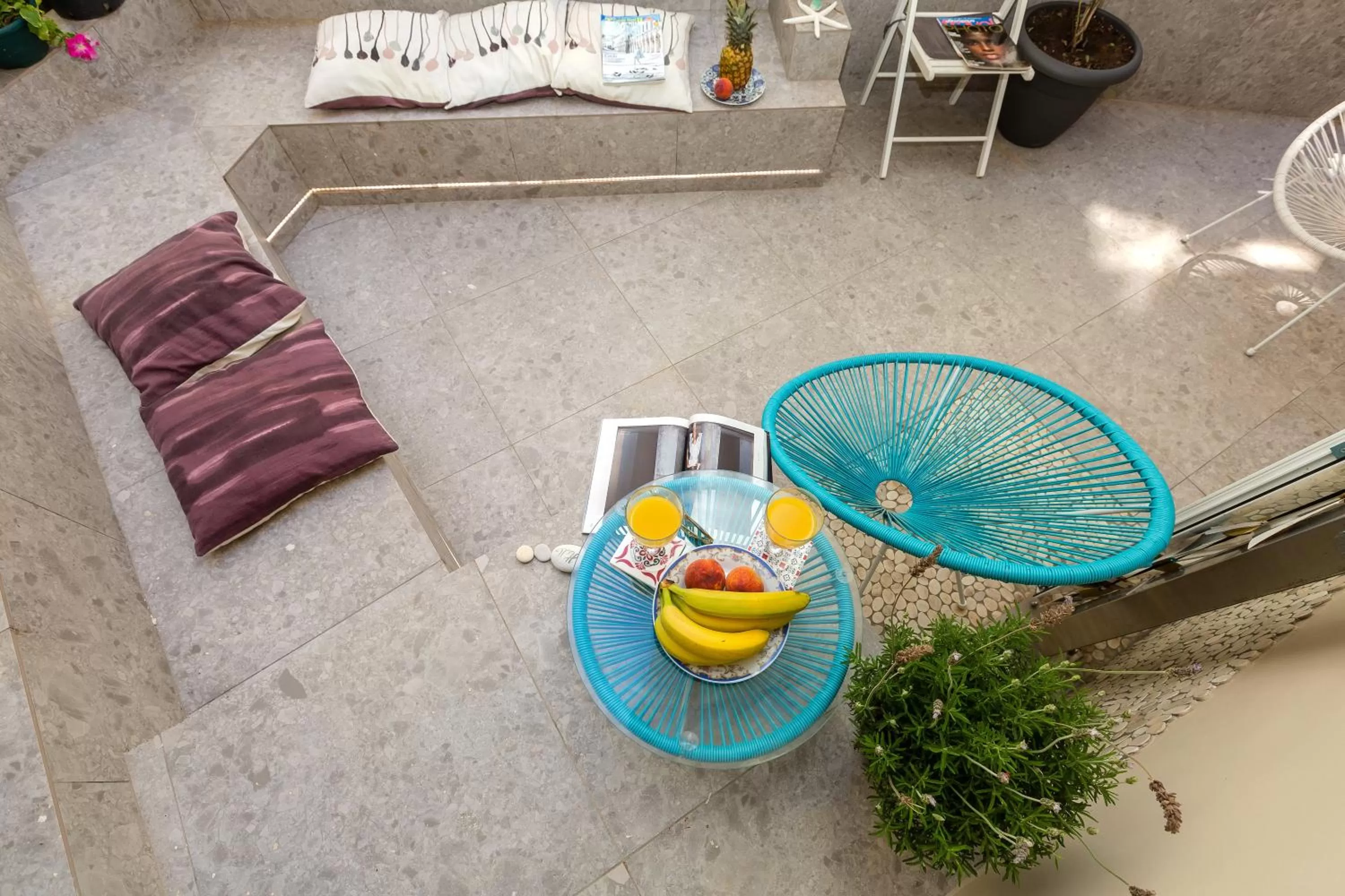 Patio, Bed in LOC HOSPITALITY Urban Suites