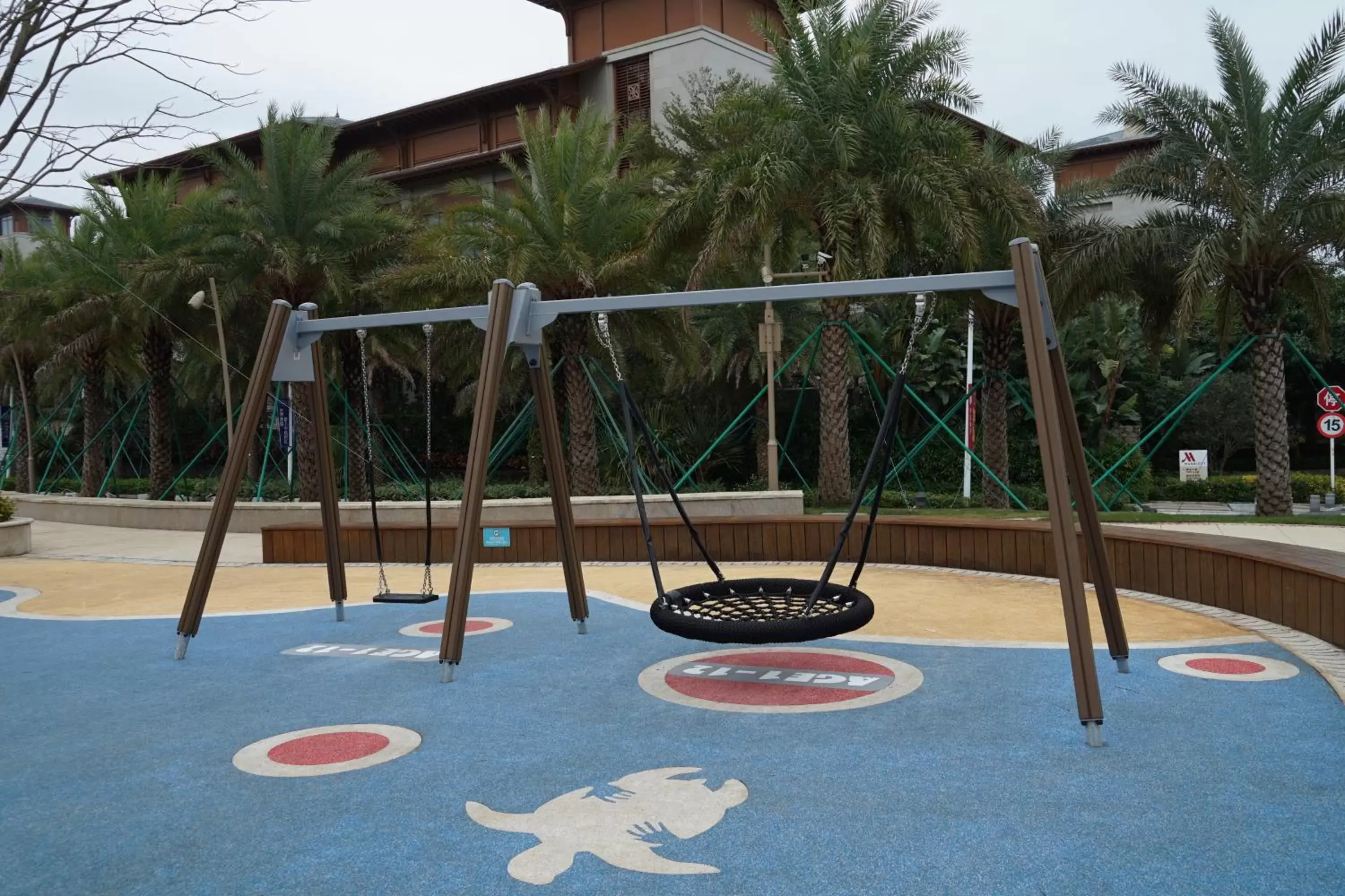 Children play ground, Children's Play Area in Shenzhen Marriott Hotel Golden Bay