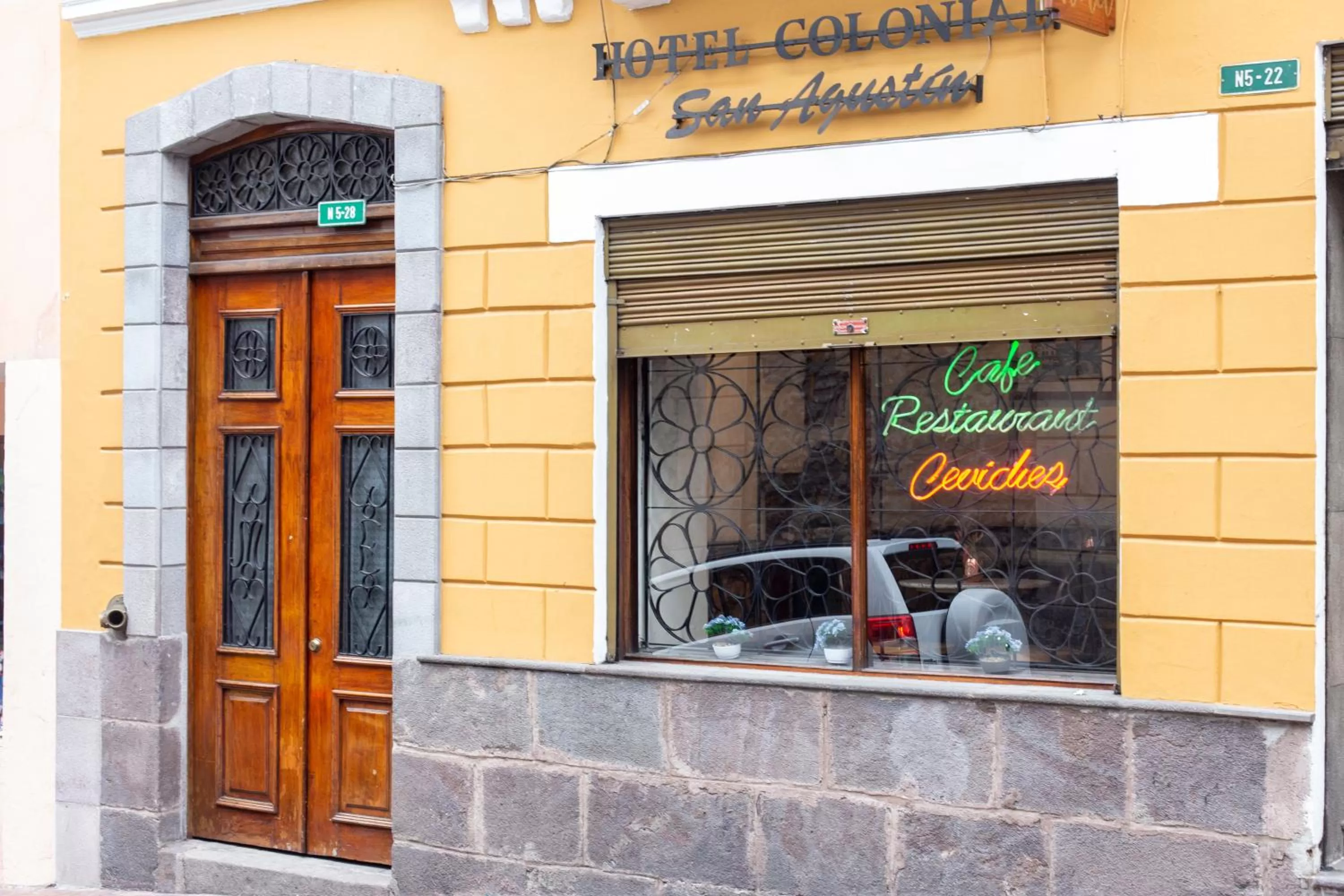 Property building in Hotel Colonial San Agustin