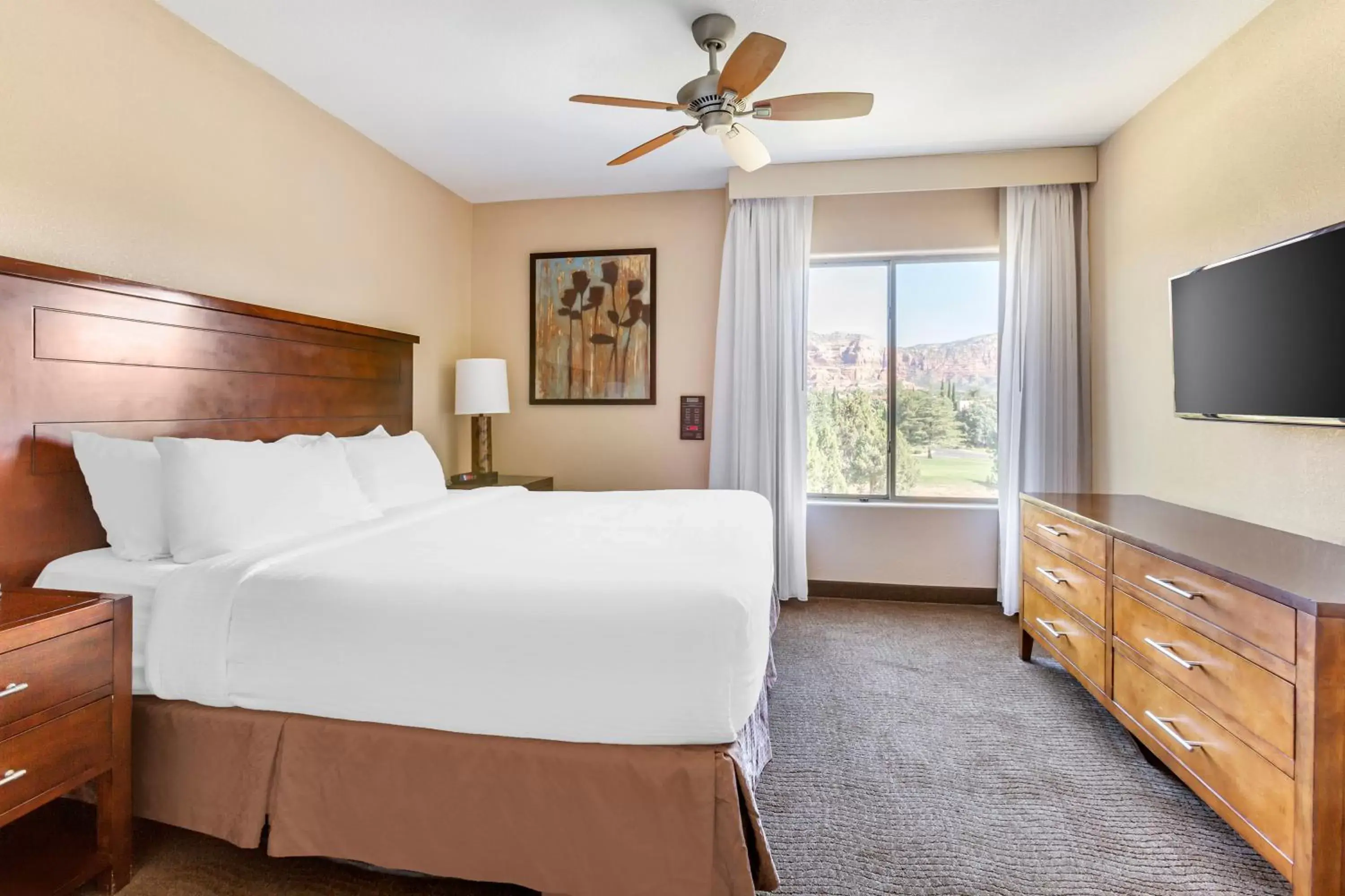 Bed in Hilton Vacation Club Ridge on Sedona