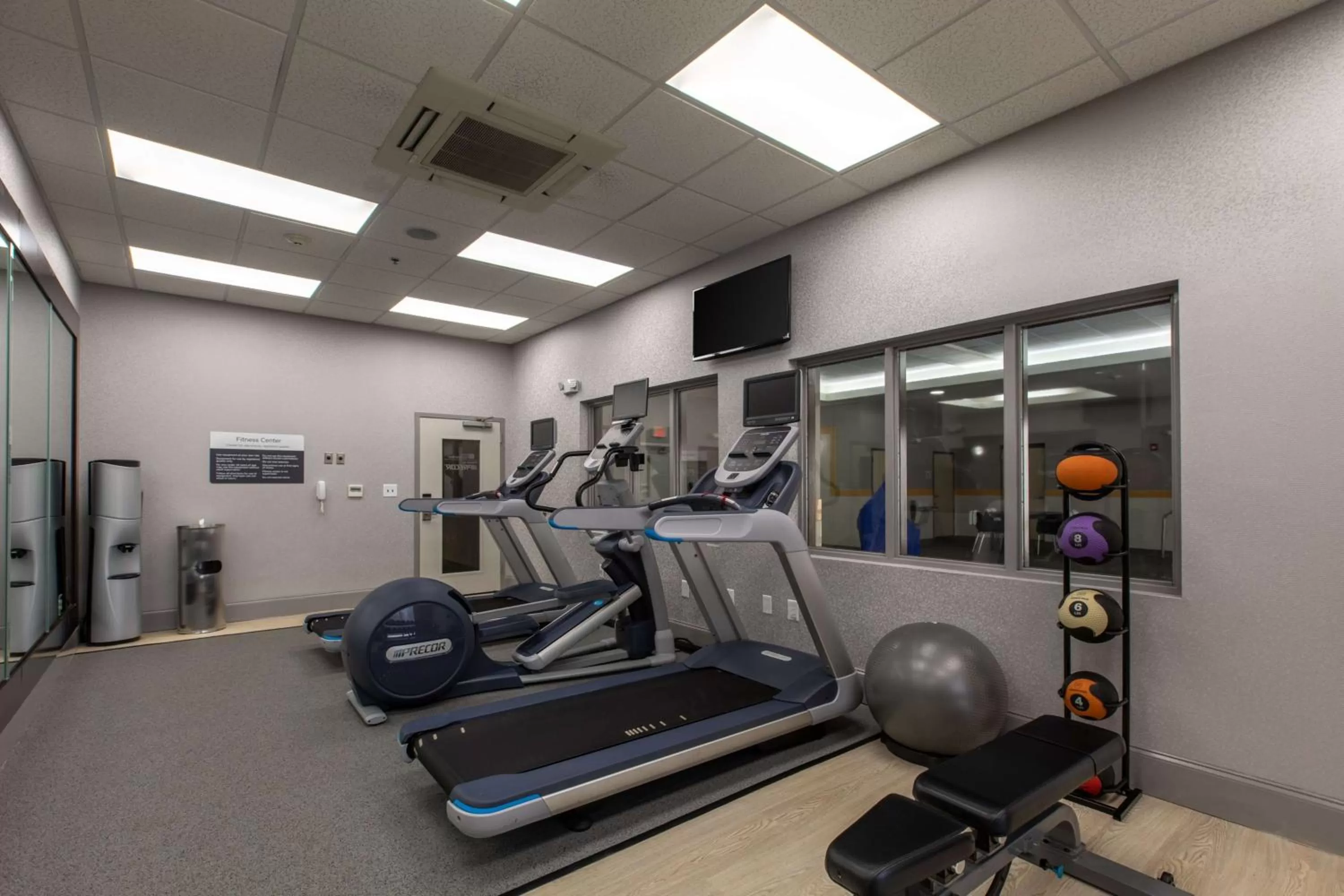 Fitness centre/facilities in Hilton Garden Inn Lynchburg