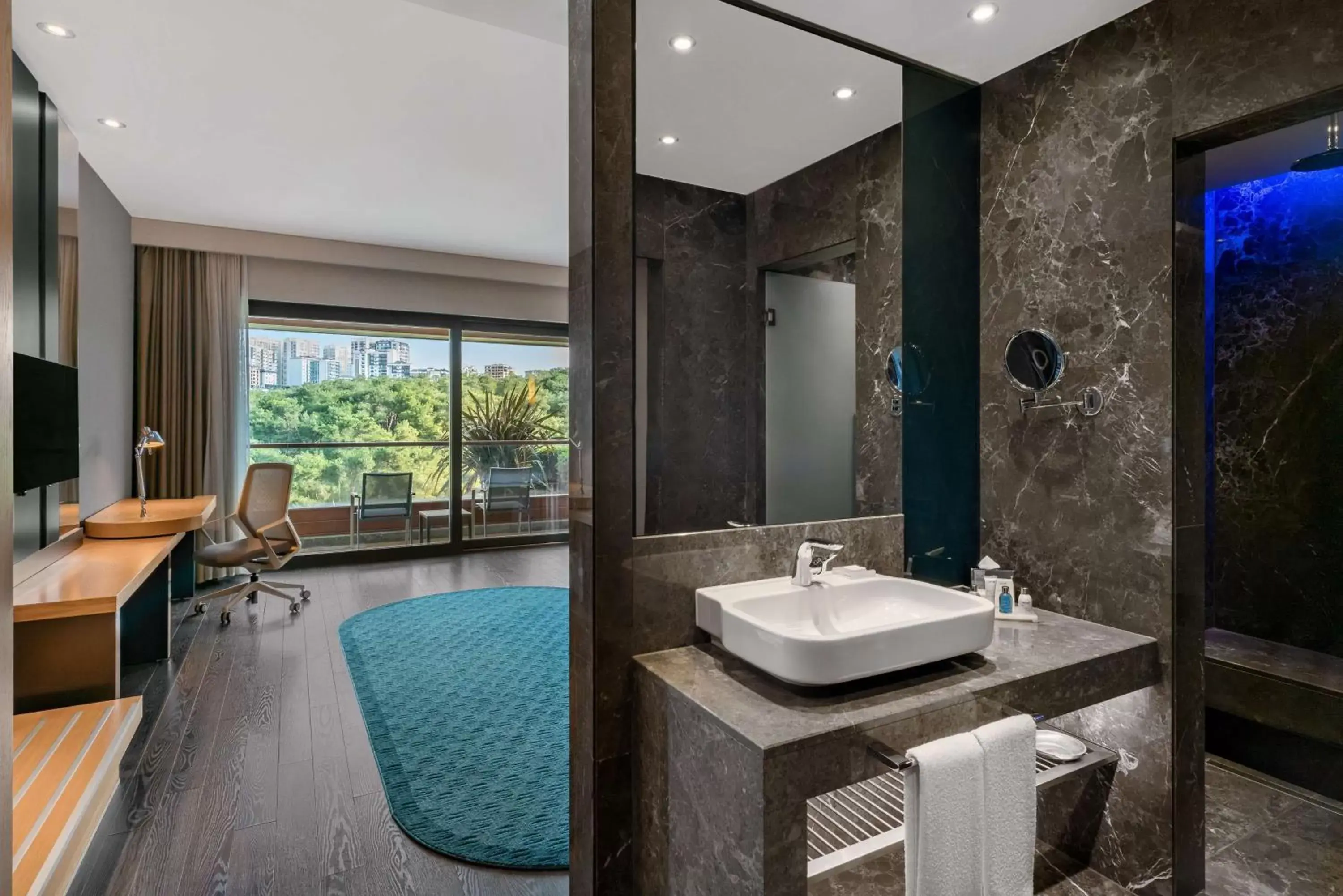 Bedroom, Bathroom in Radisson Blu Hotel & Spa, Istanbul Tuzla