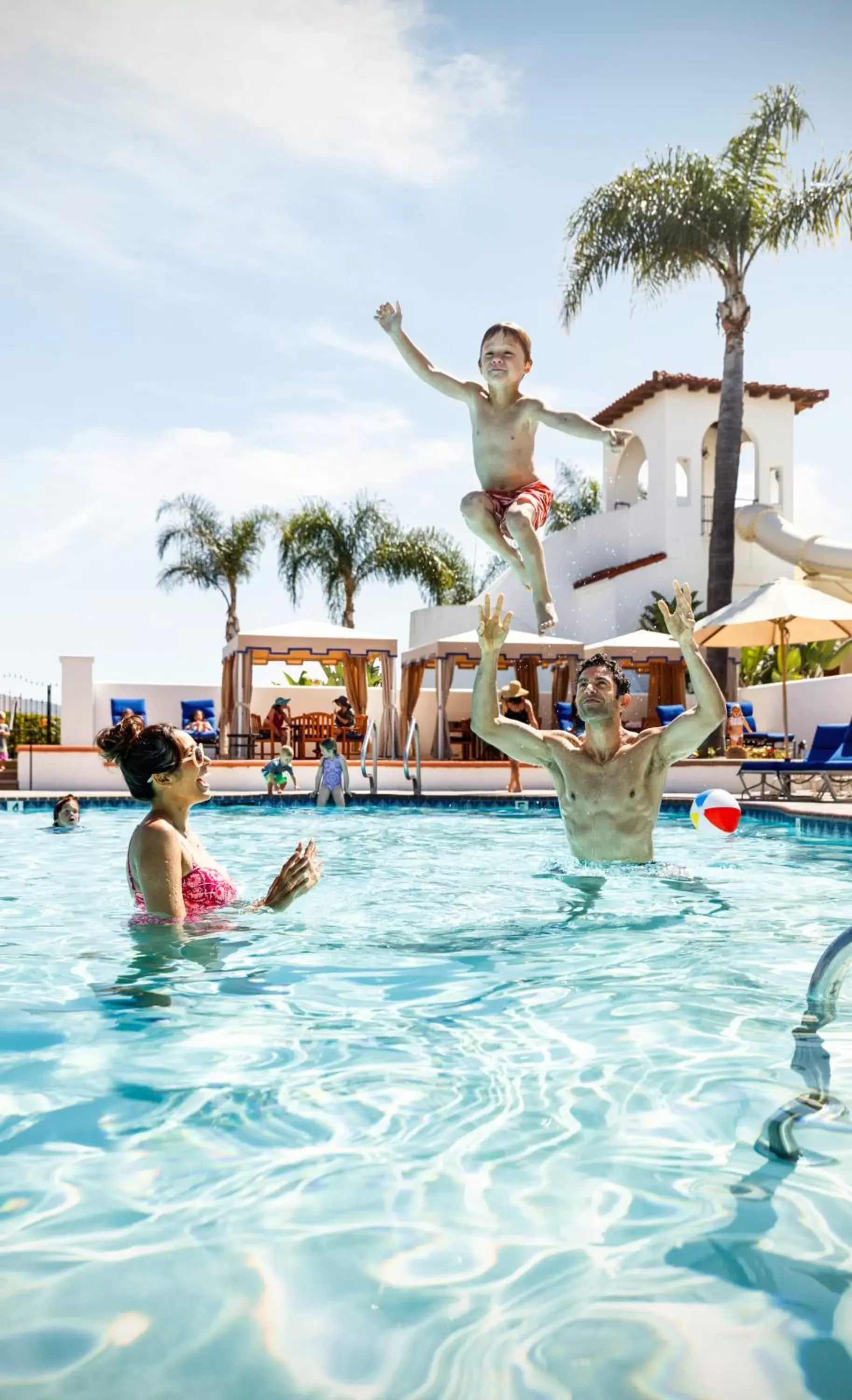 People, Swimming Pool in Omni La Costa Resort & Spa Carlsbad