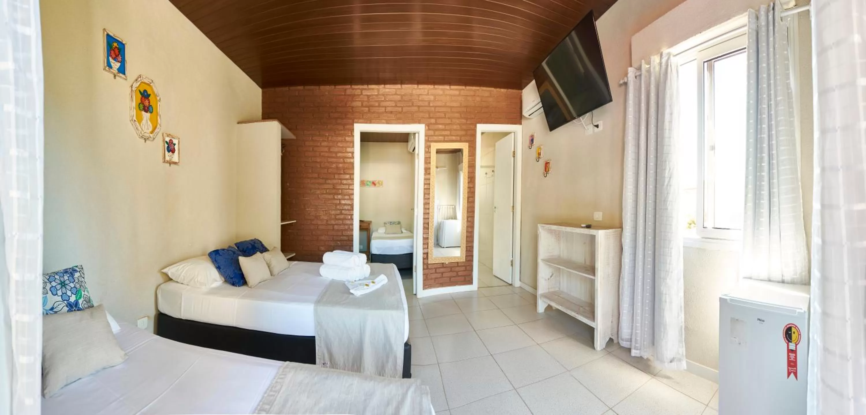 Bed in Hotel e Pousada Pouso54