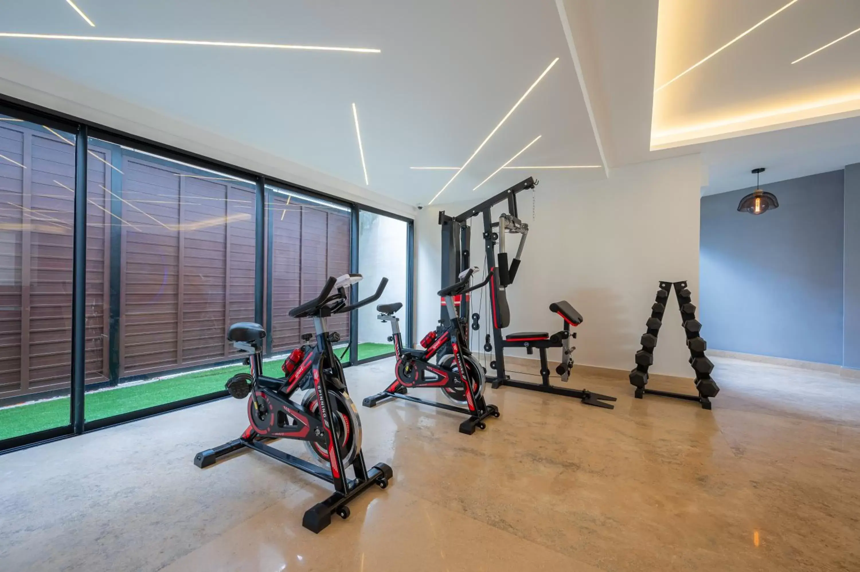 Fitness Center/Facilities in Kippal - Modern Oasis - ApartHotel