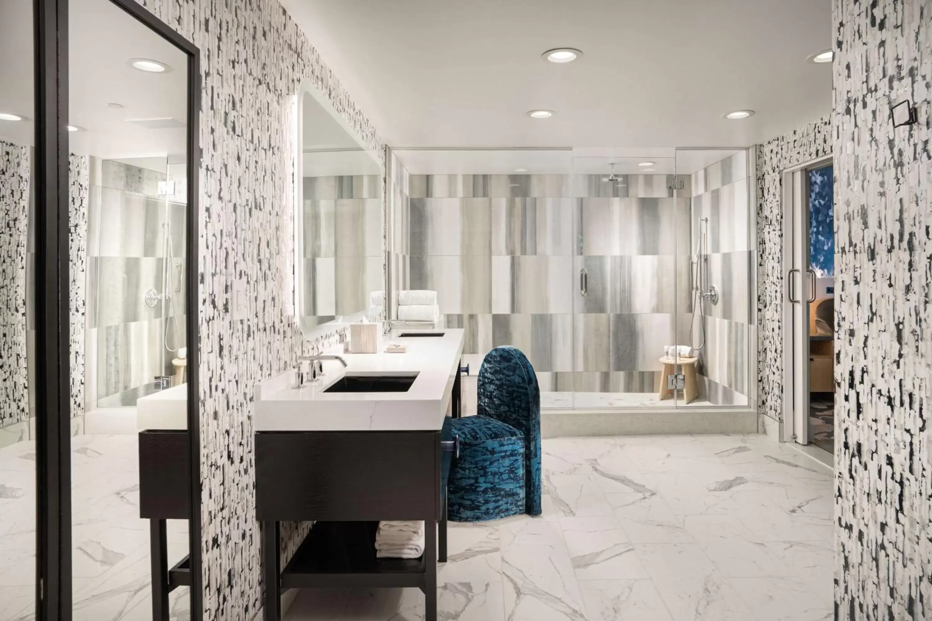 Bathroom in Virgin Hotels Las Vegas, Curio Collection by Hilton