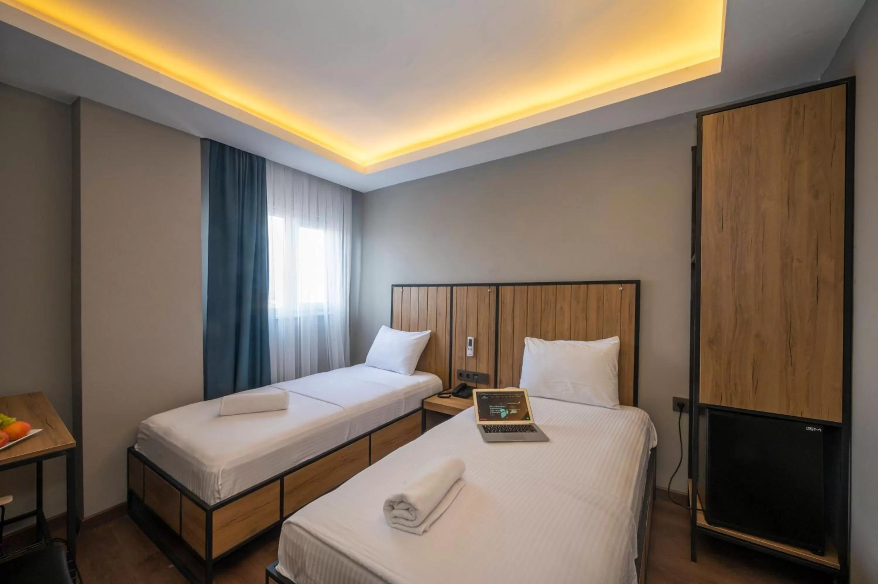 Bed in Çorlu Dem Hotel