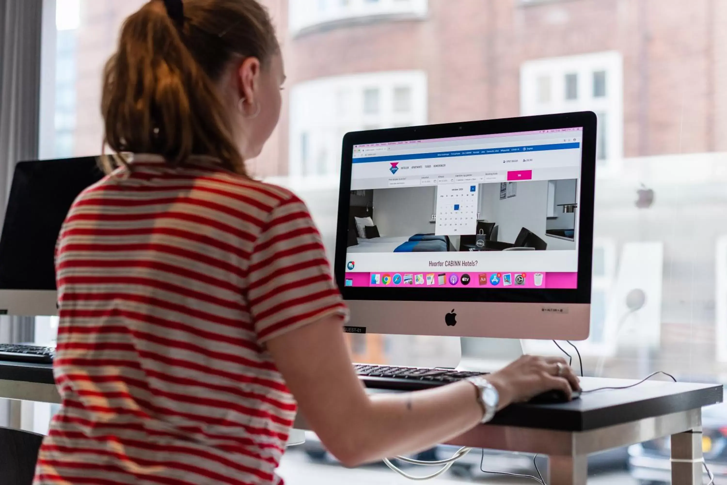 Lobby or reception in Cabinn City Lobby or reception in Cabinn City