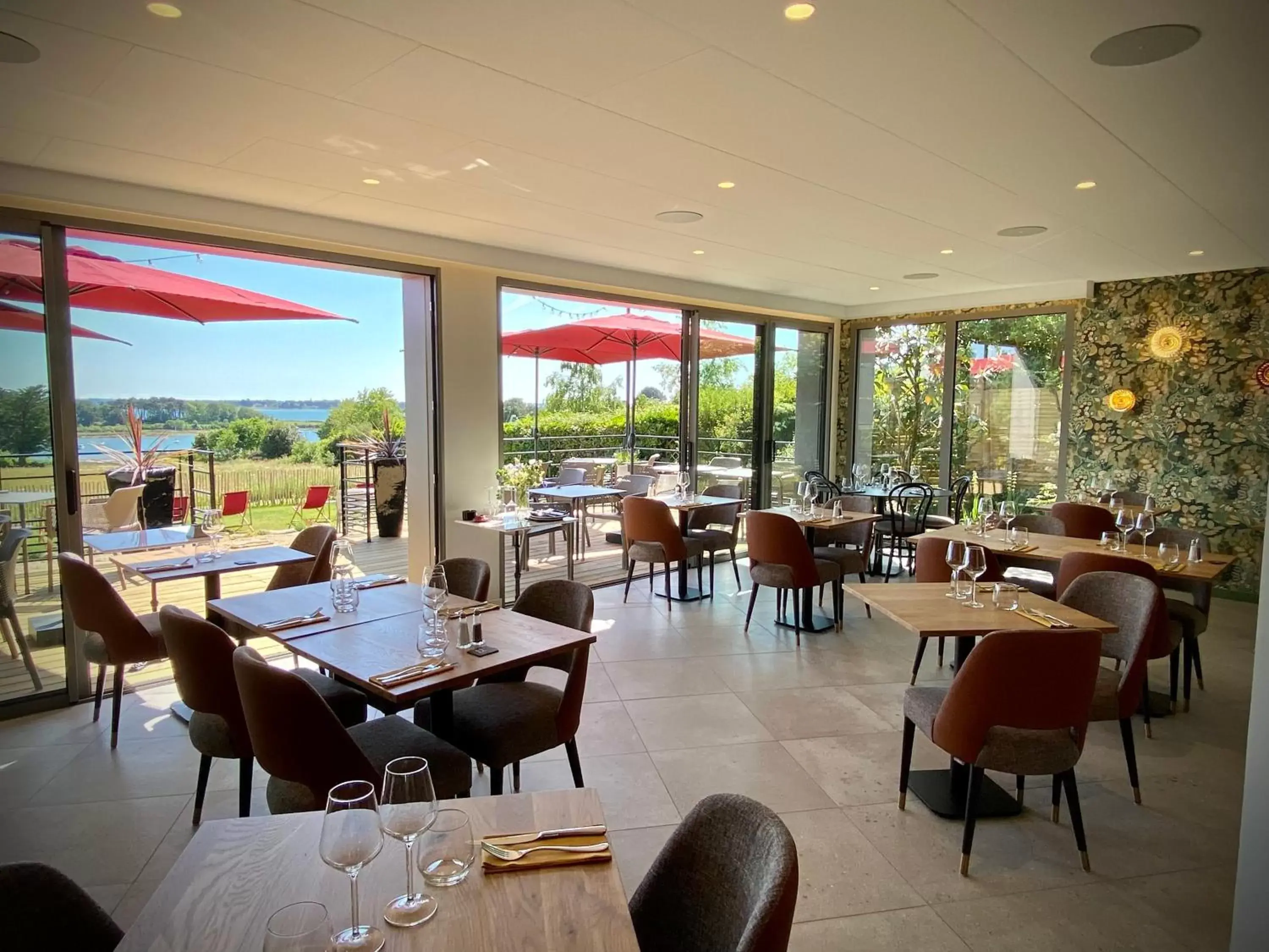 Dining area, Restaurant/Places to Eat in La Bellevue Bistrot et Chambres d'Hotes