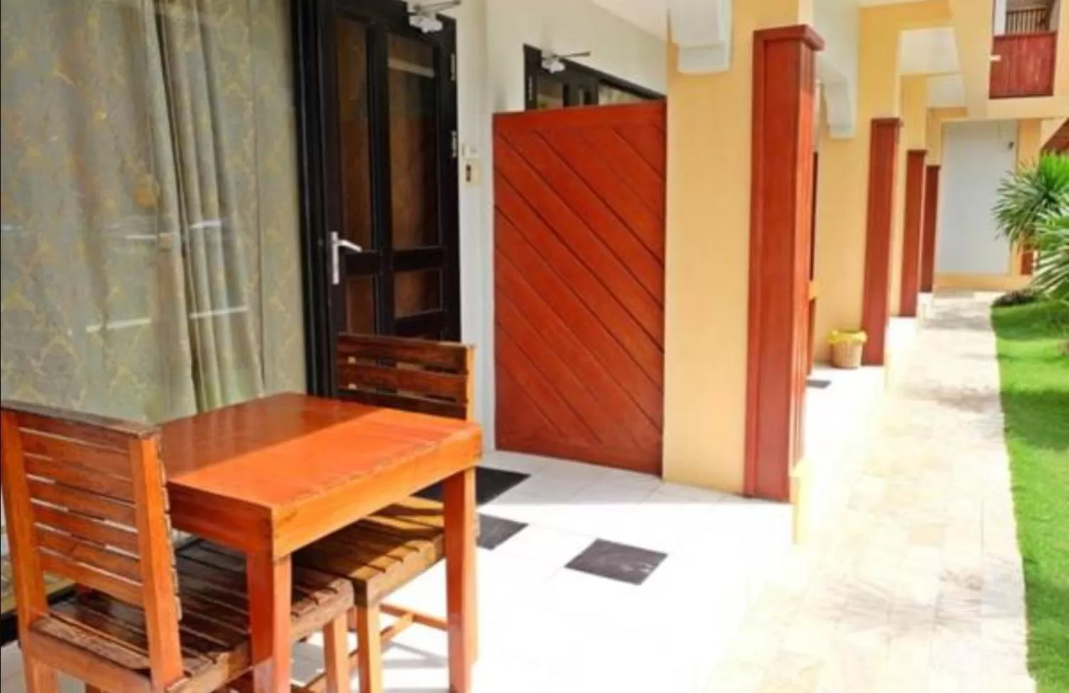 Balcony/Terrace in El Nido Beach Hotel