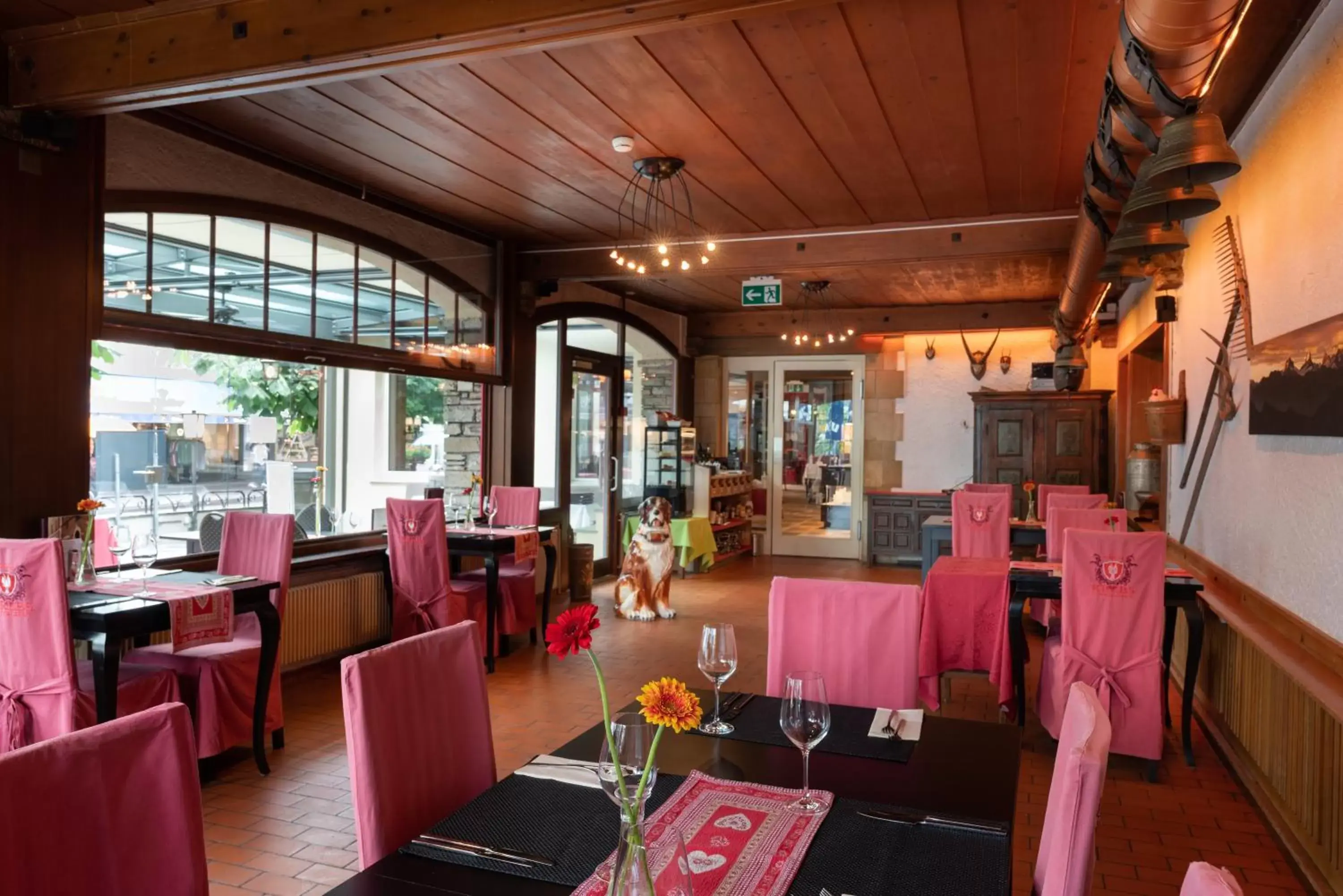 Restaurant/places to eat in Hotel Krebs Interlaken Restaurant/places to eat in Hotel Krebs Interlaken