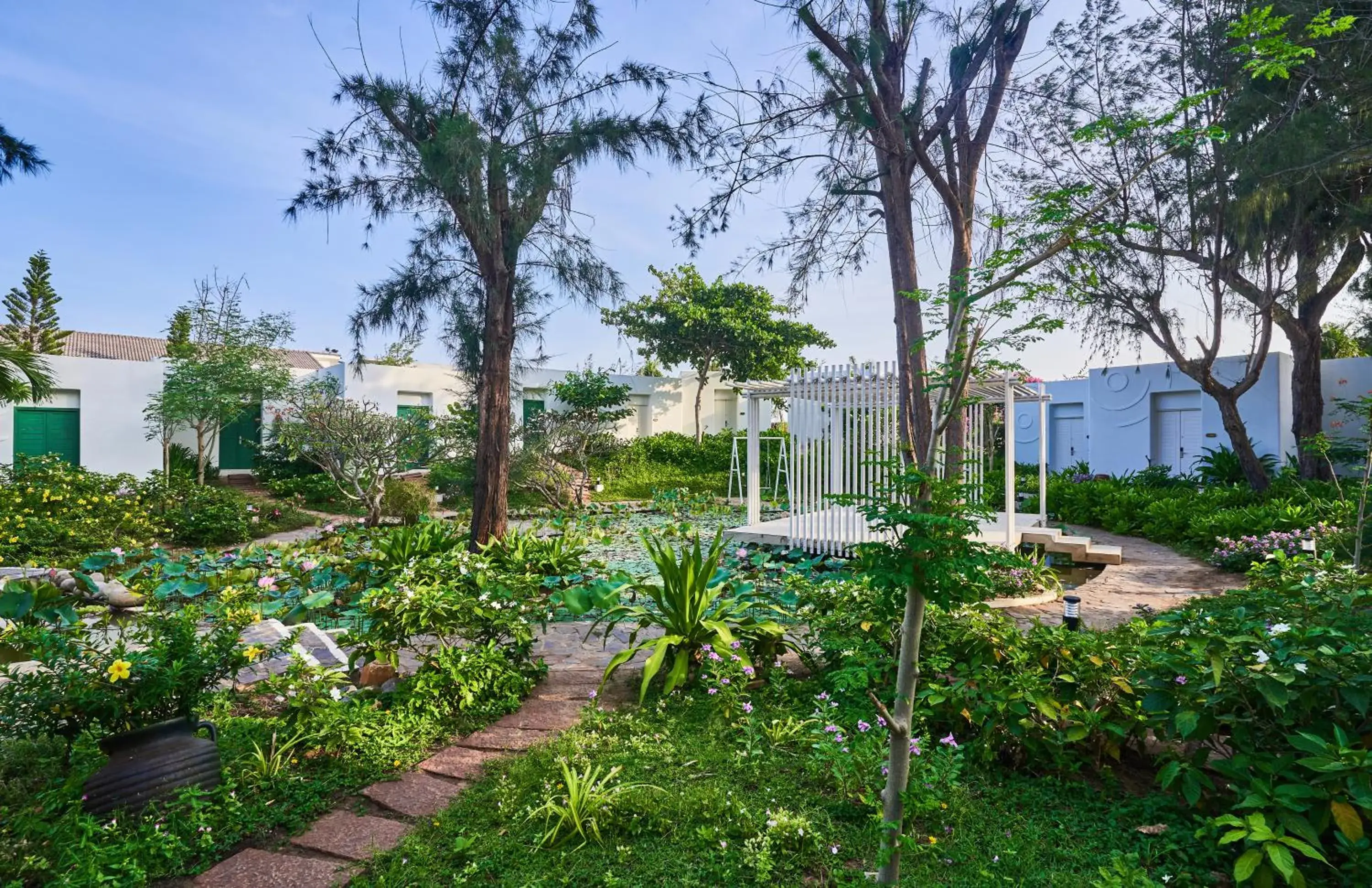 Garden, Property Building in Fleur De Lys Resort & Spa Long Hai