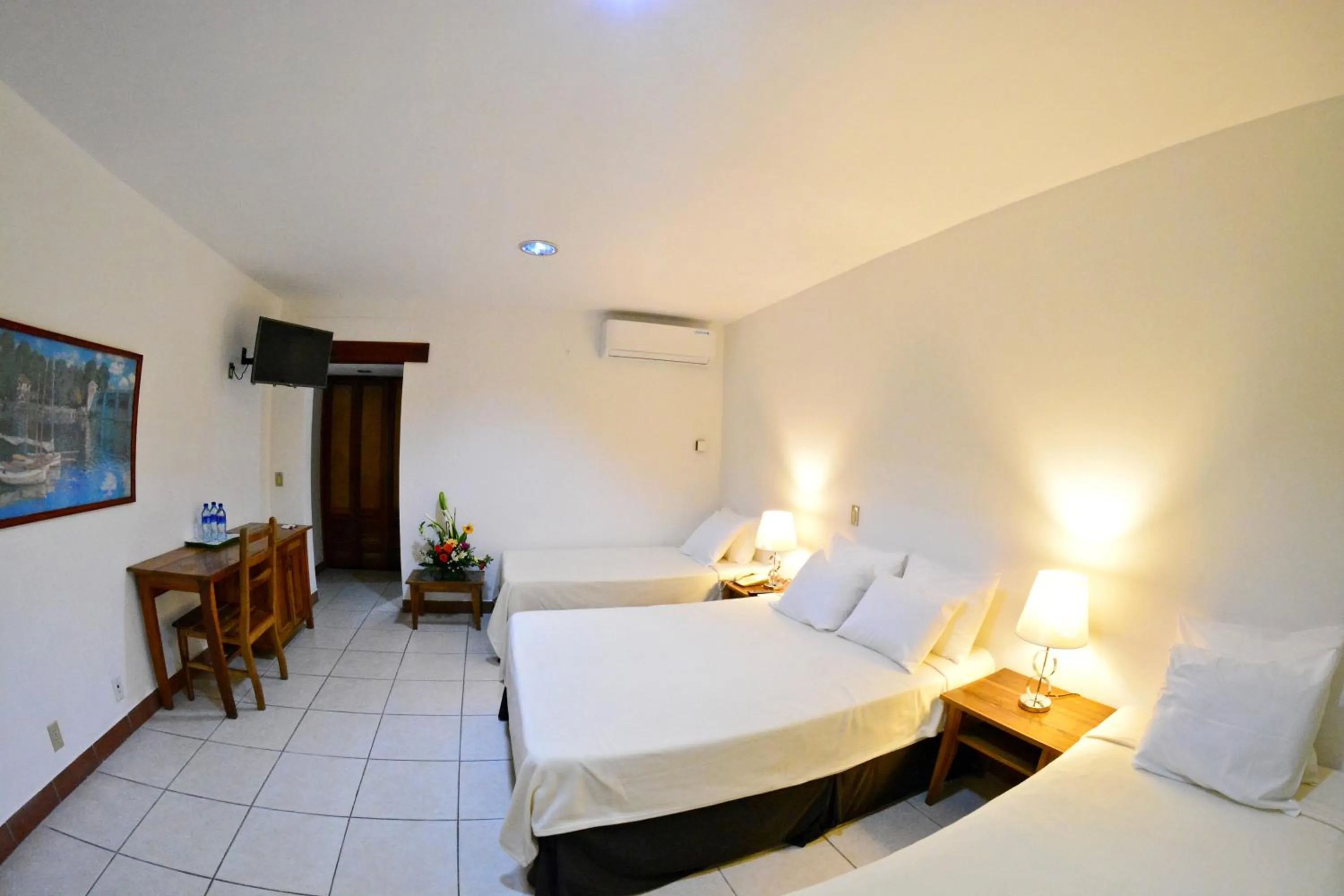 Bed in Hotel Europeo