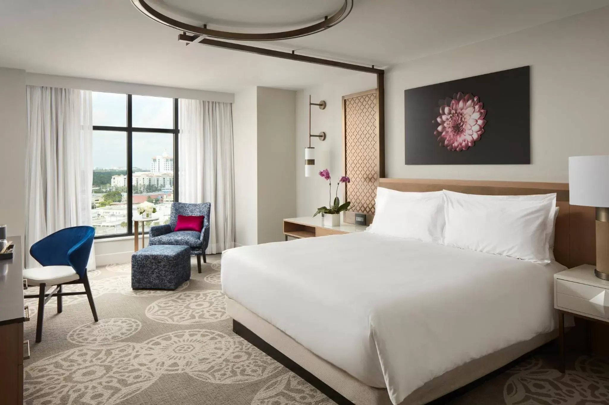 Bedroom, Bed in Loews Coral Gables Hotel