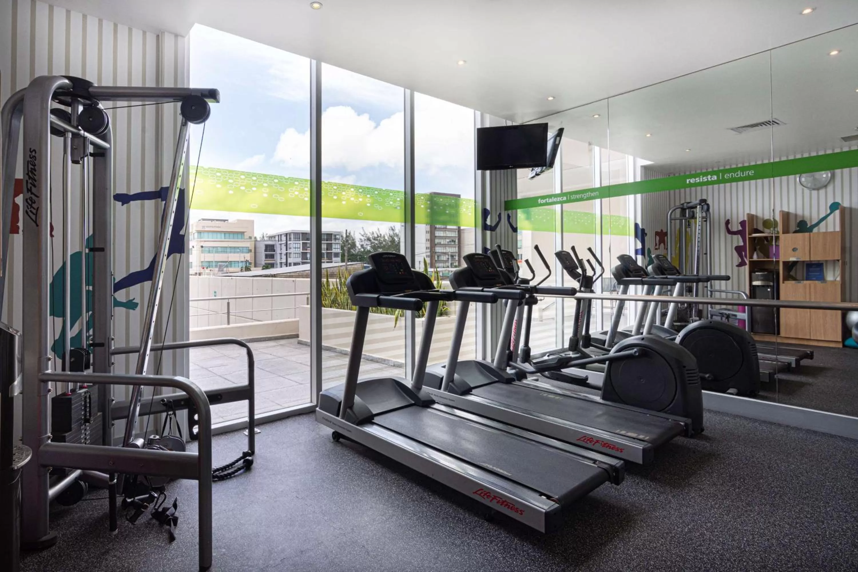 Fitness centre/facilities in Hampton by Hilton Veracruz Boca Del Rio
