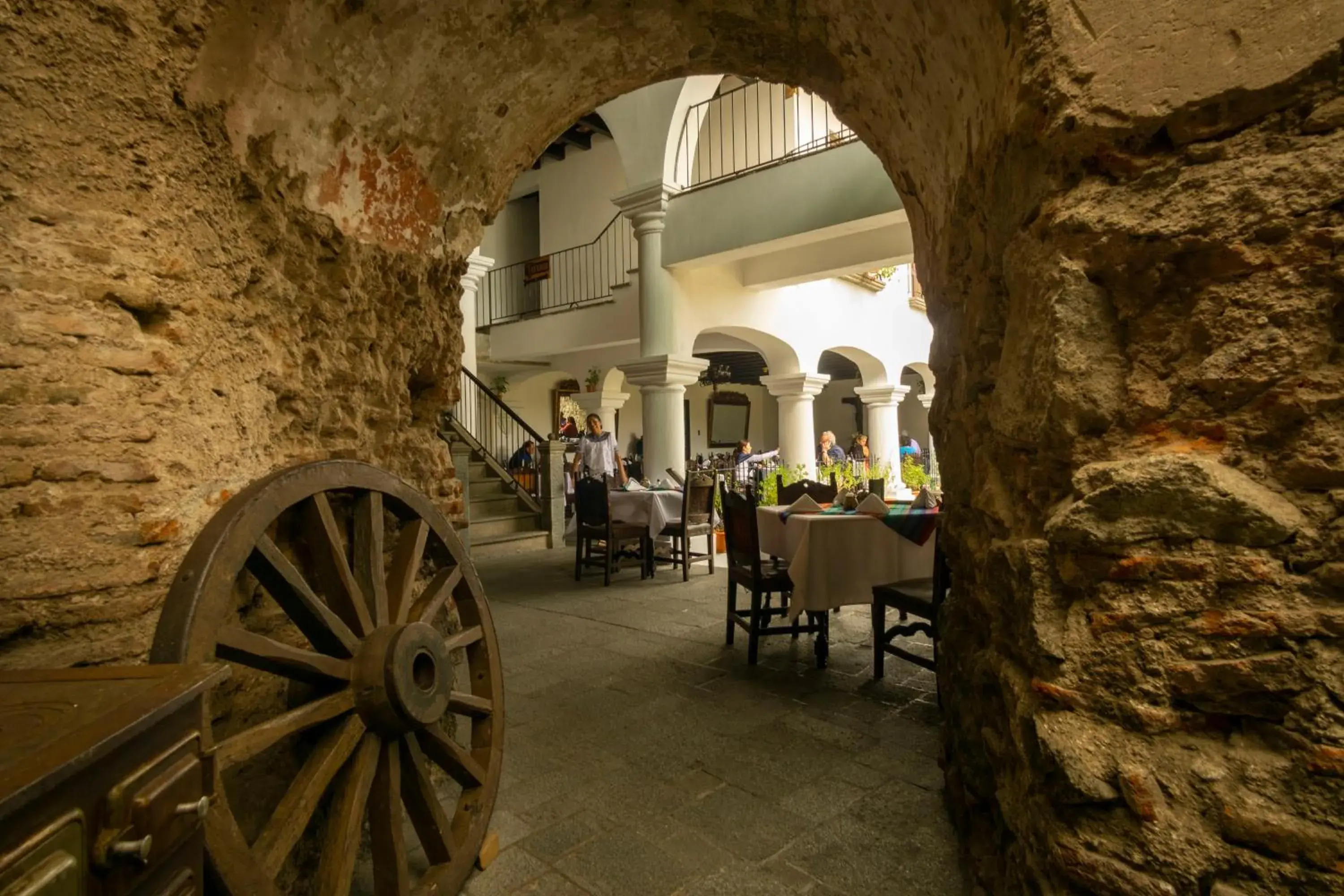 Restaurant/Places to Eat in Hotel Posada de Don Rodrigo Antigua