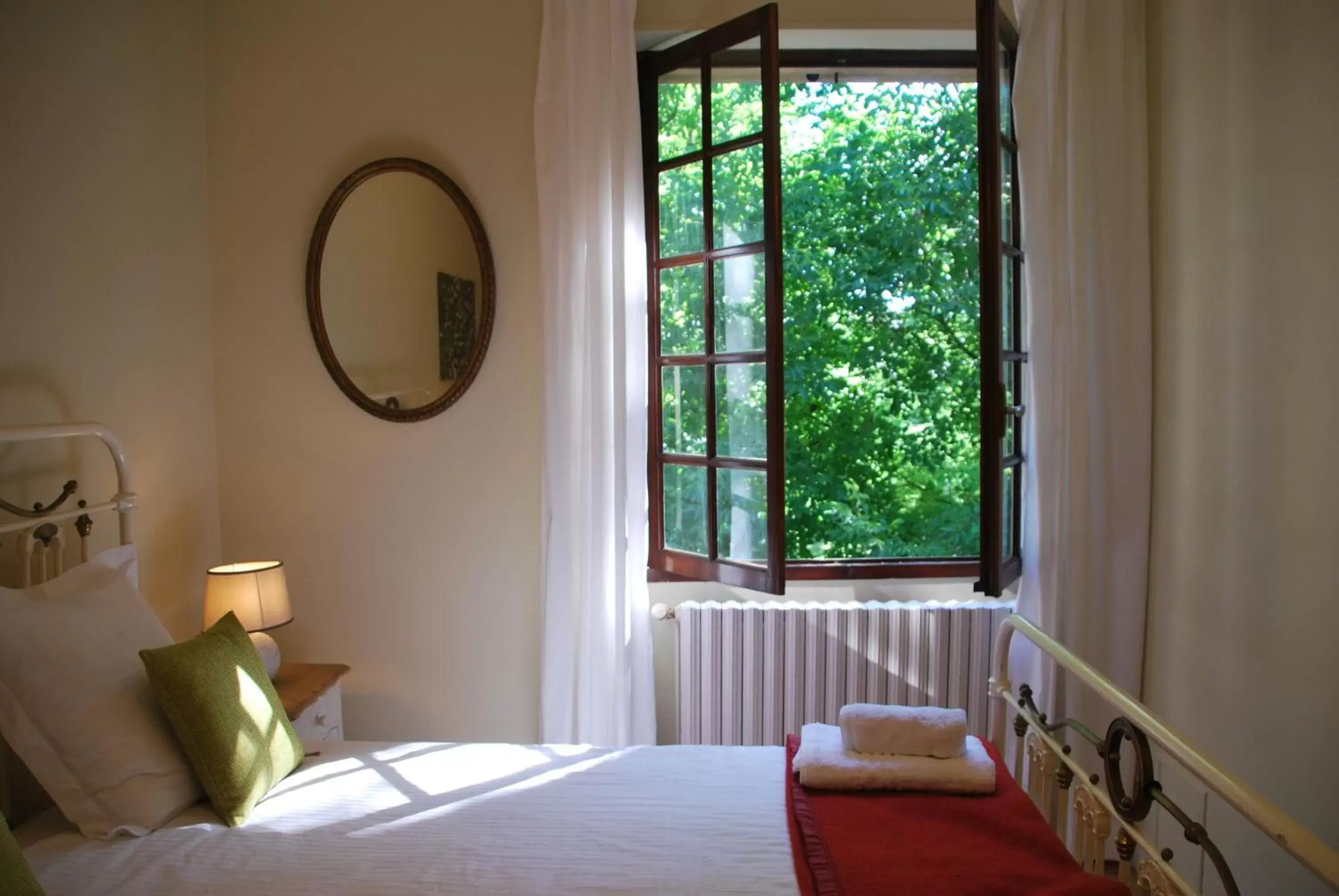 Bedroom, Bed in Chambre d'Hôtes Le Moulin Bertrand