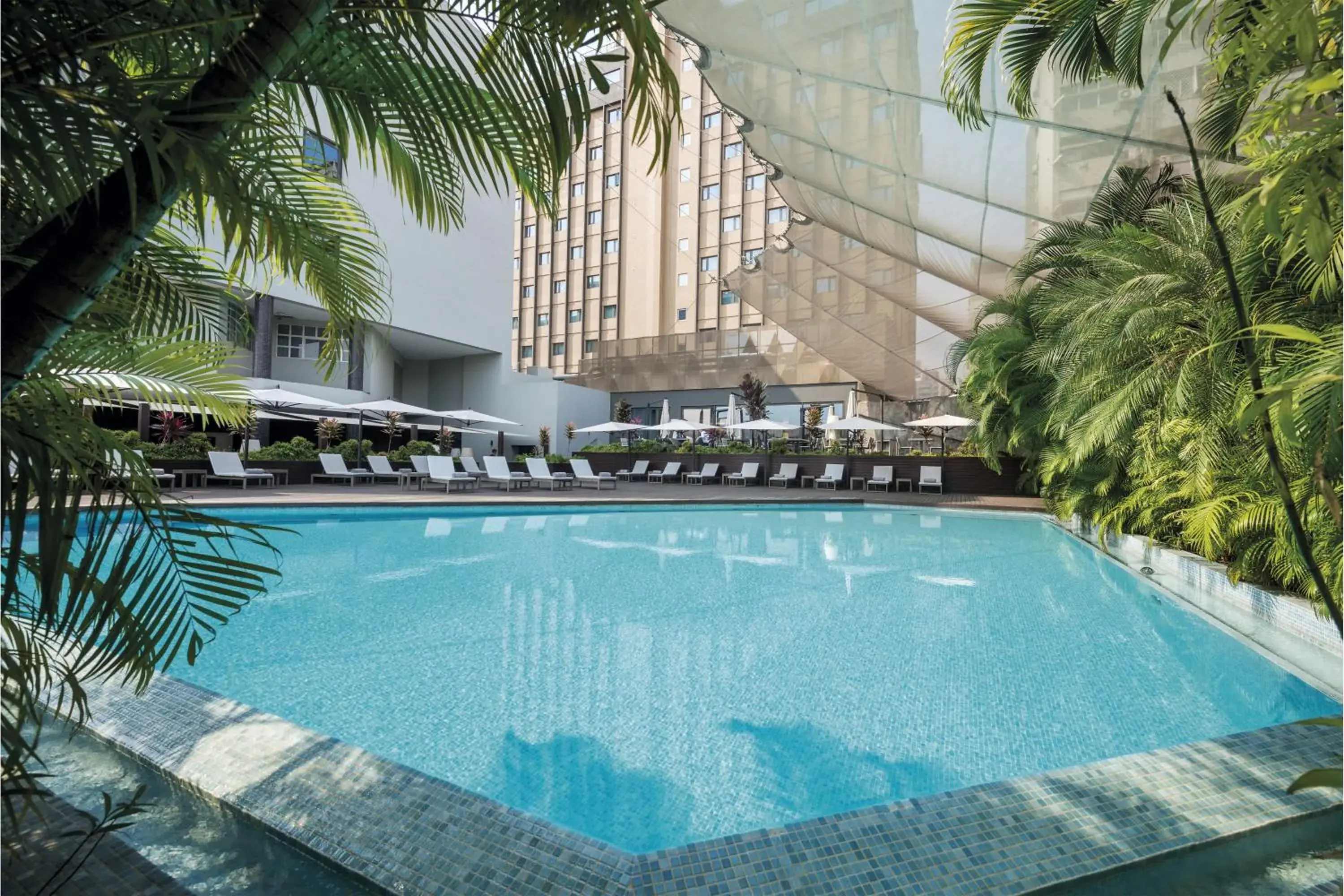 Pool view, Swimming Pool in Hotel Tr¿pico