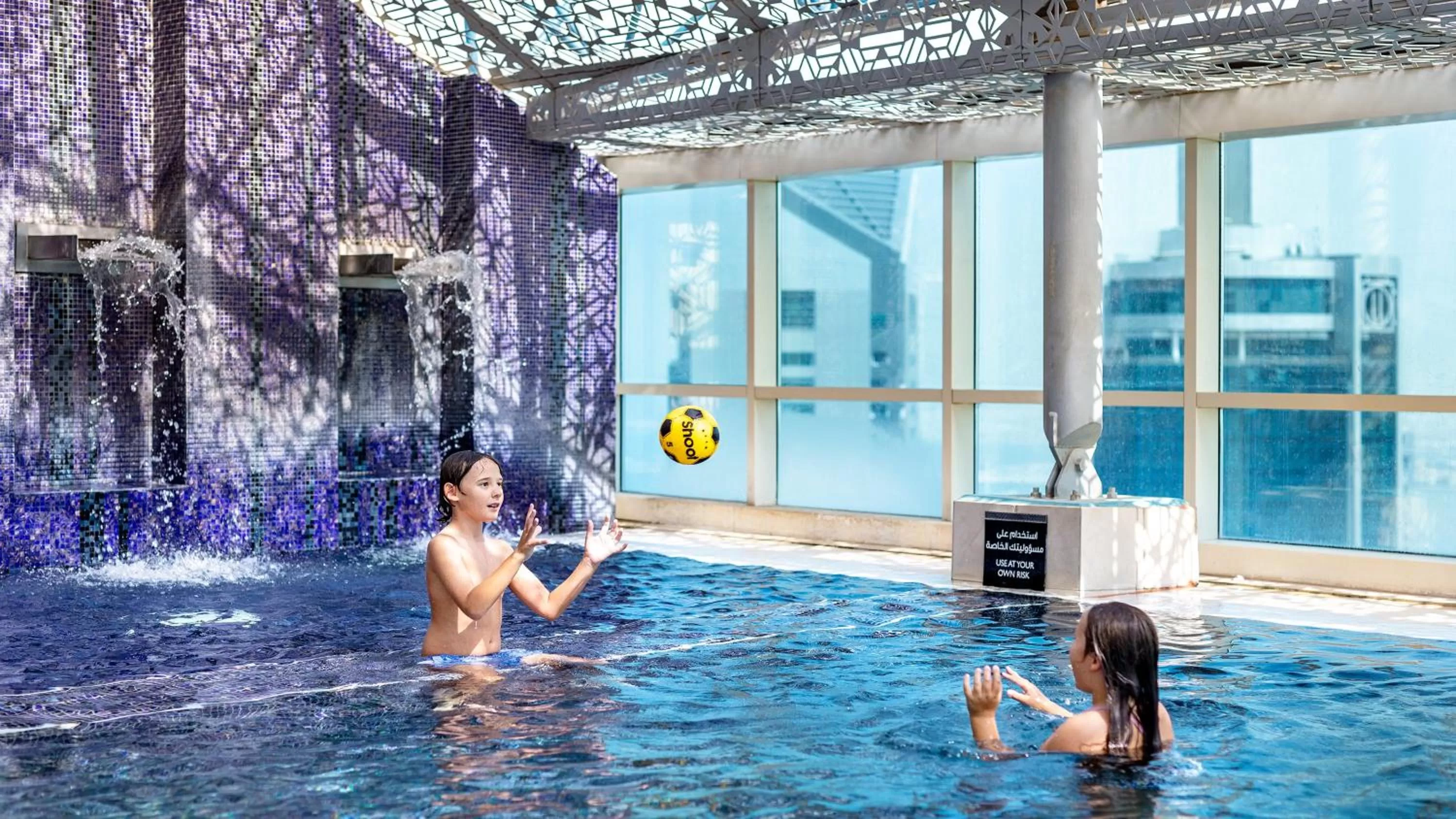 Swimming pool in InterContinental Doha The City by IHG