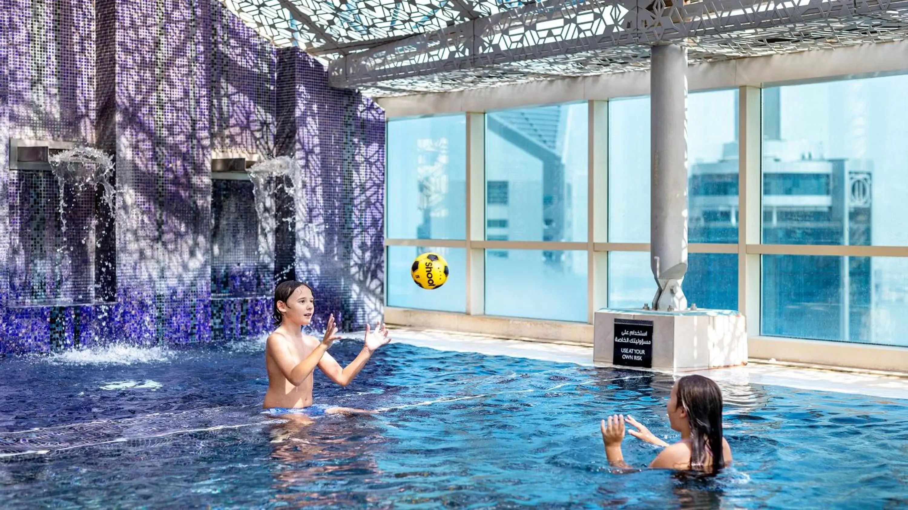 Swimming pool in InterContinental Doha The City by IHG Swimming pool in InterContinental Doha The City by IHG