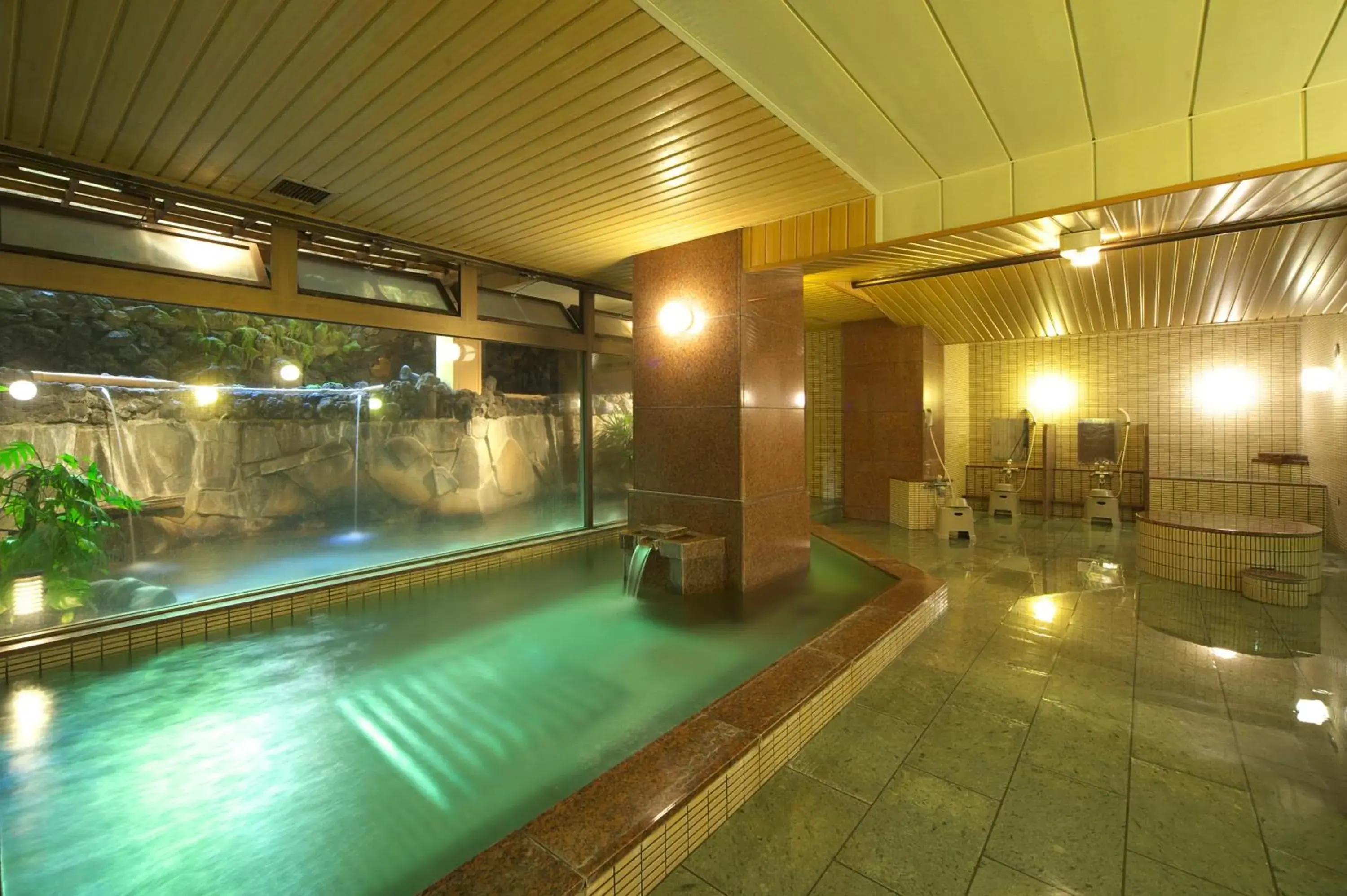 Hot Spring Bath, Swimming Pool in Kasuitei Ooya