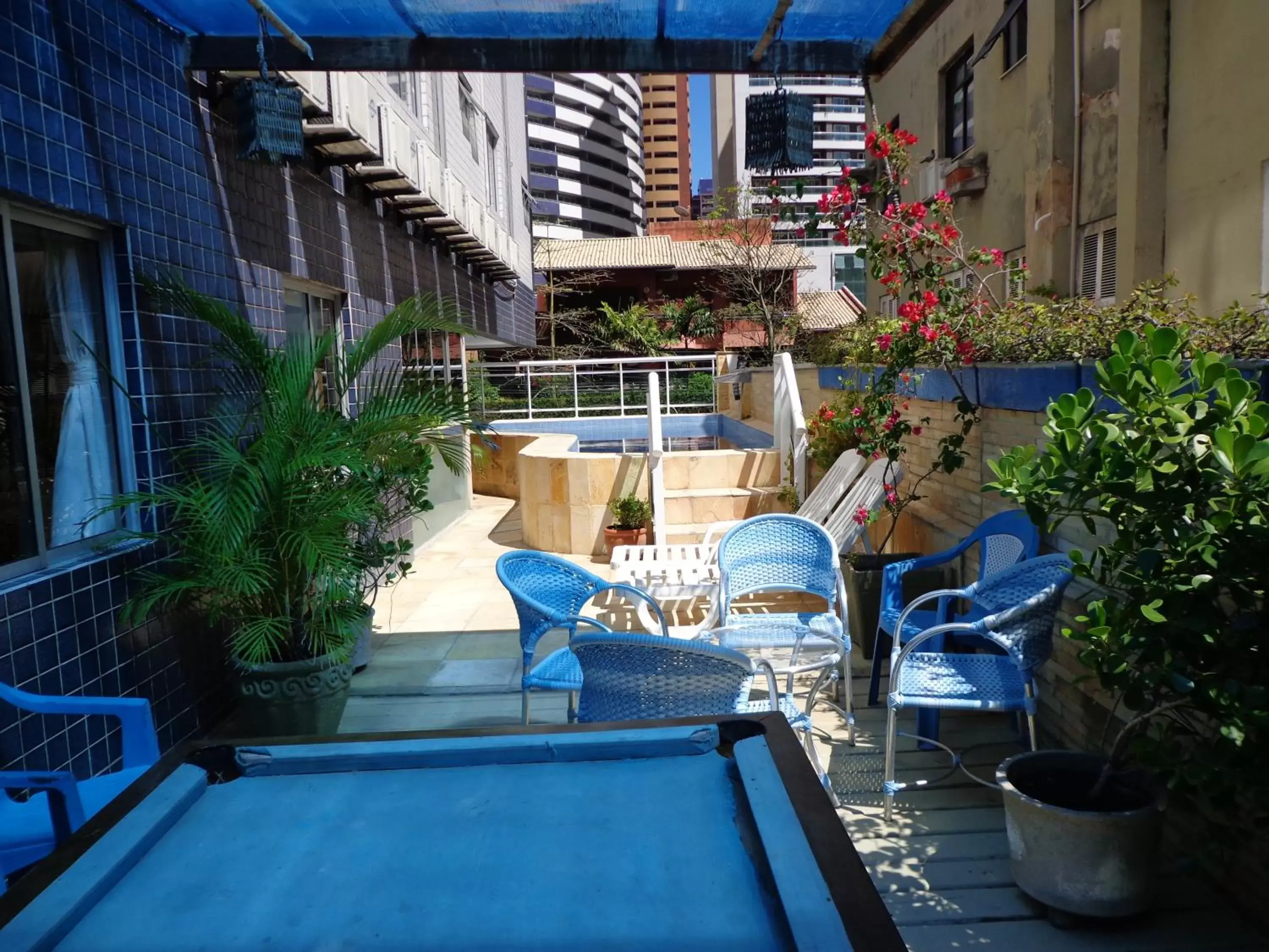 Patio in Seamar Hotel