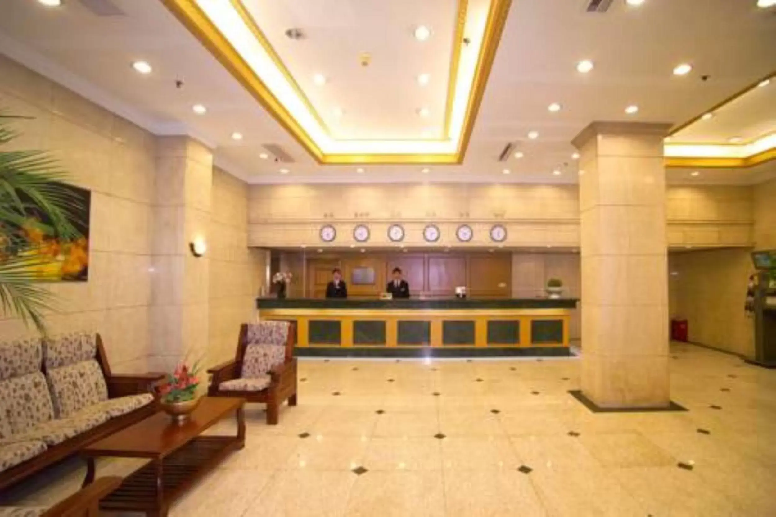 Lobby or reception, Lobby/Reception in Shanghai YUHANG Hotel