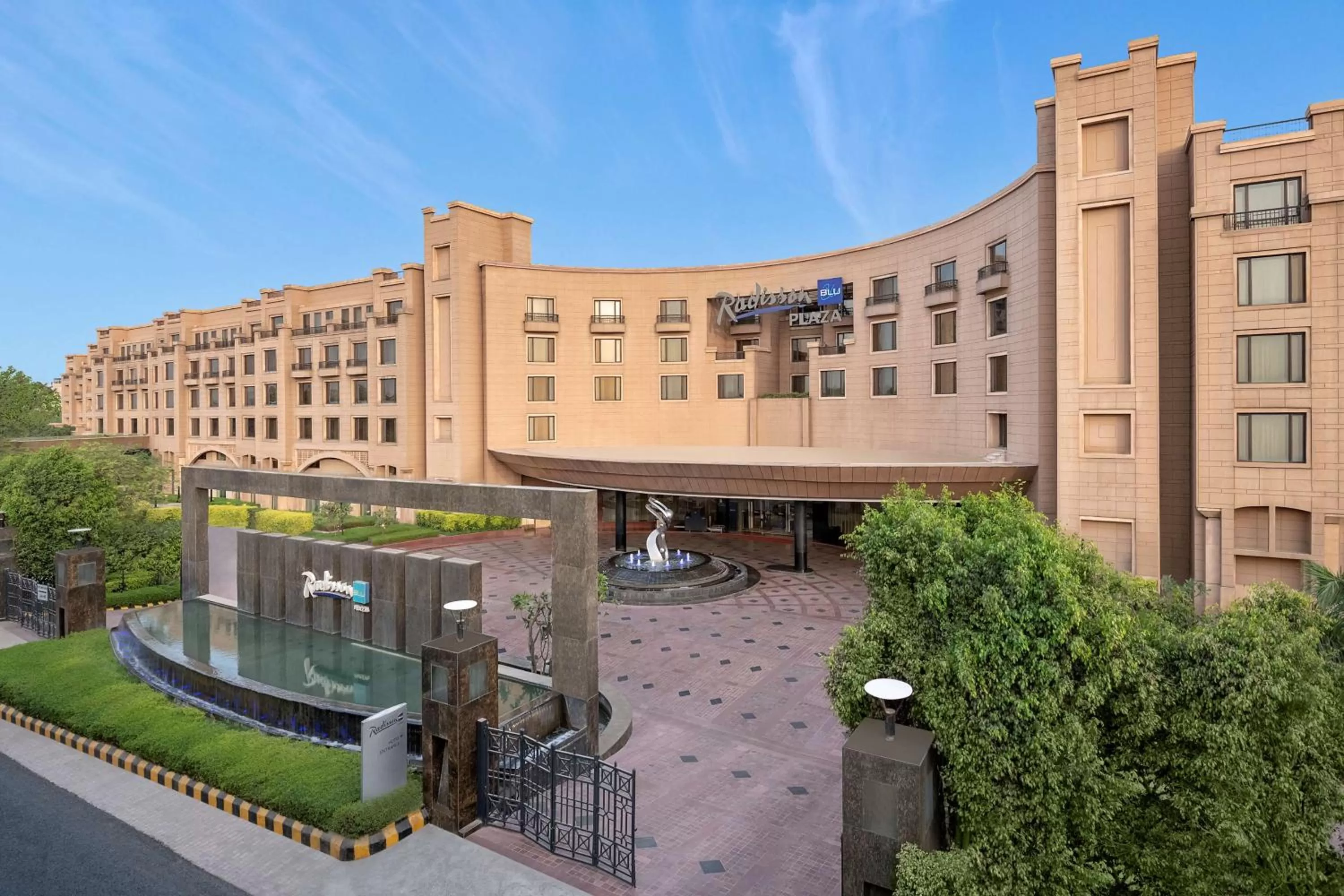 Property building in Radisson Blu Plaza Delhi Airport