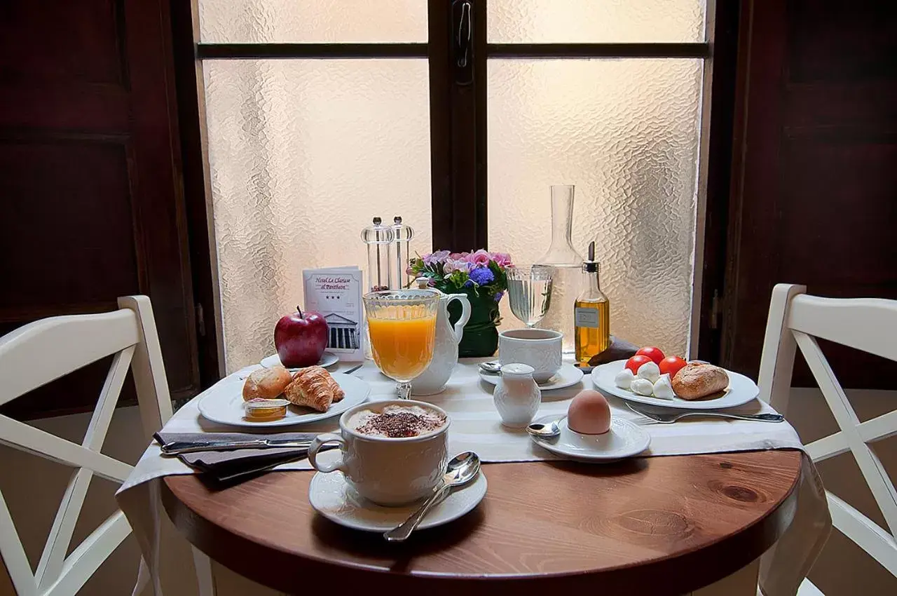 Restaurant/places to eat, Breakfast in Hotel Le Clarisse al Pantheon
