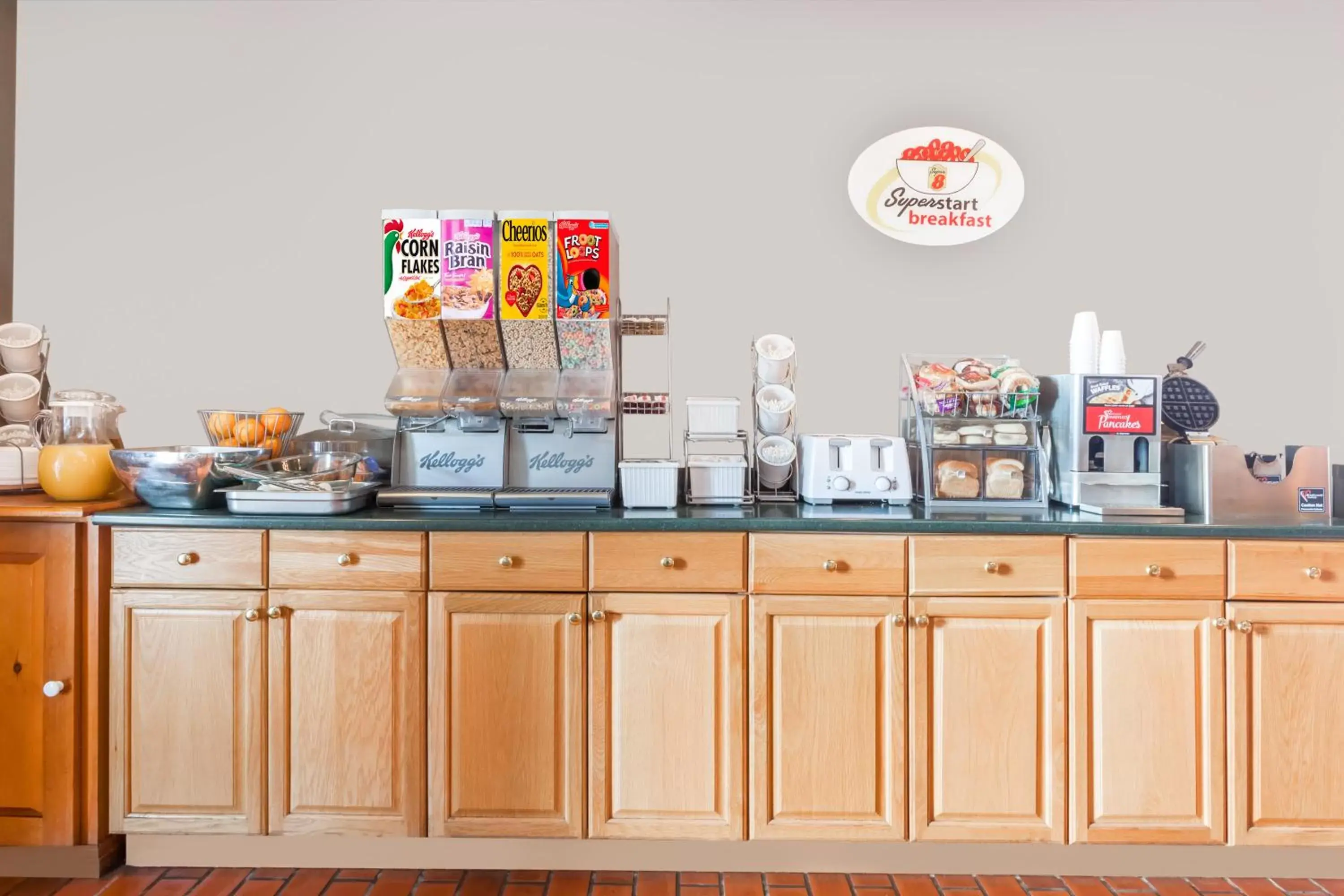 Continental breakfast in Super 8 by Wyndham Sudbury ON