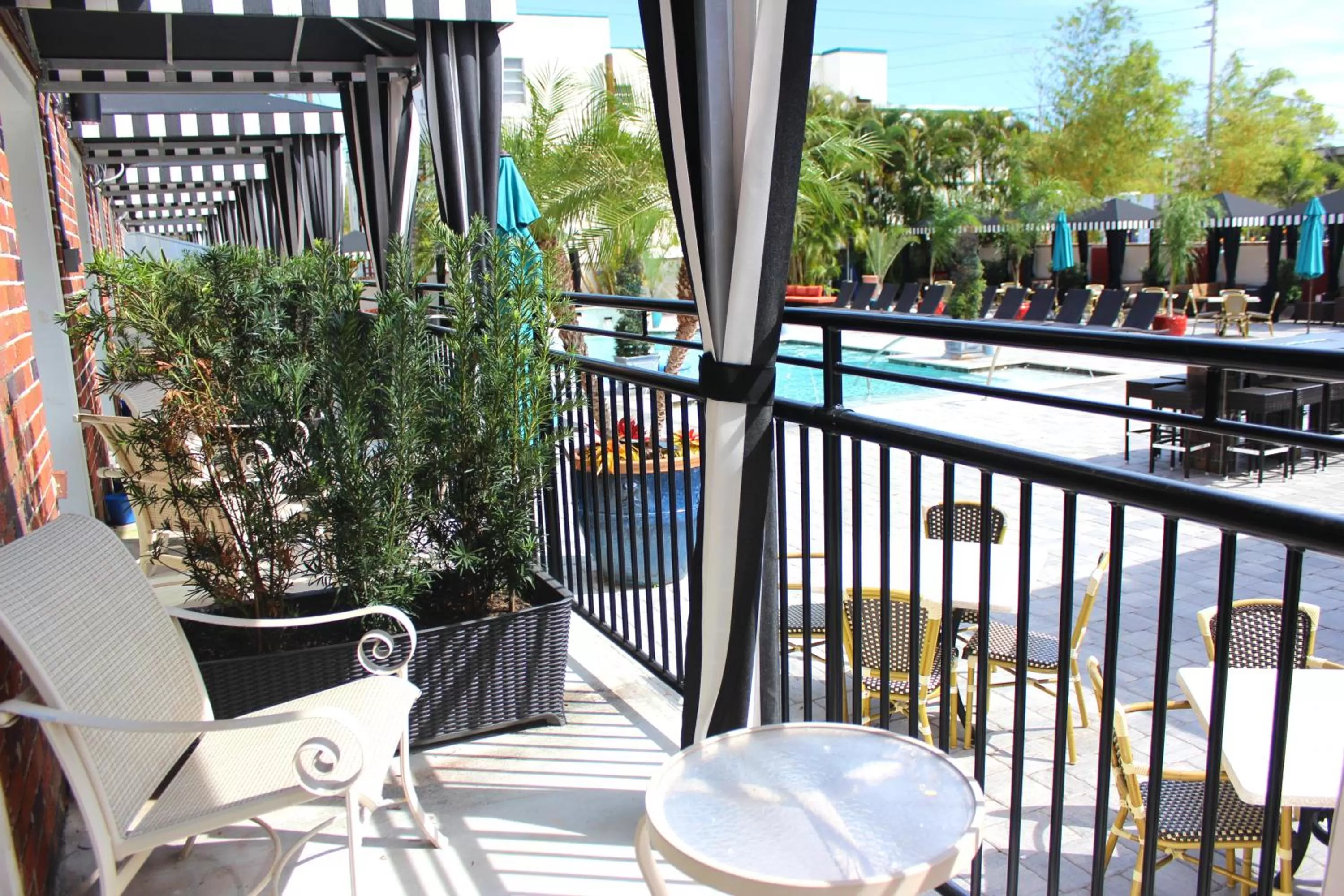 Balcony/Terrace in Hollander Hotel - Downtown St. Petersburg