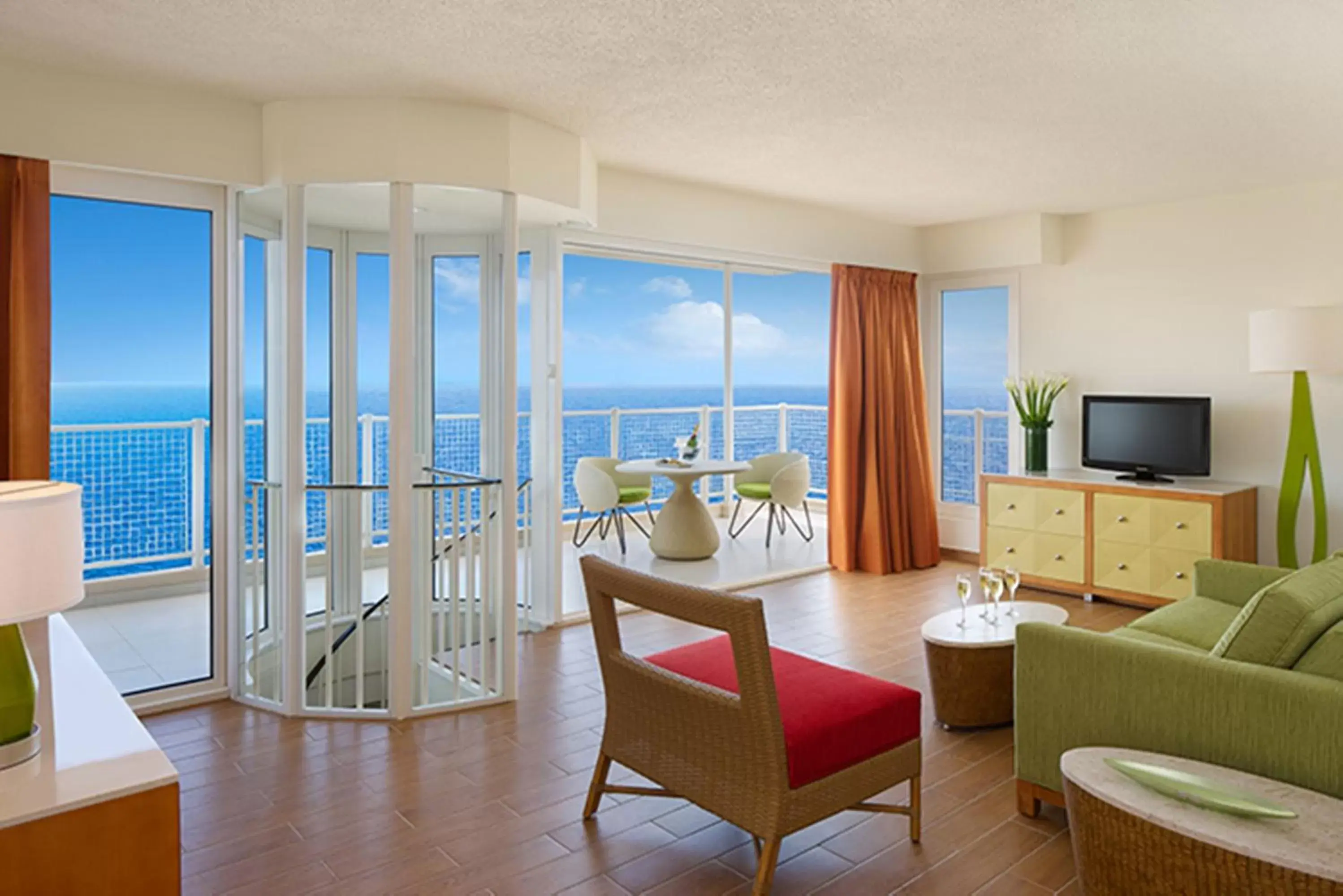 Balcony/Terrace, Sea View in Sunscape Curacao Resort Spa & Casino