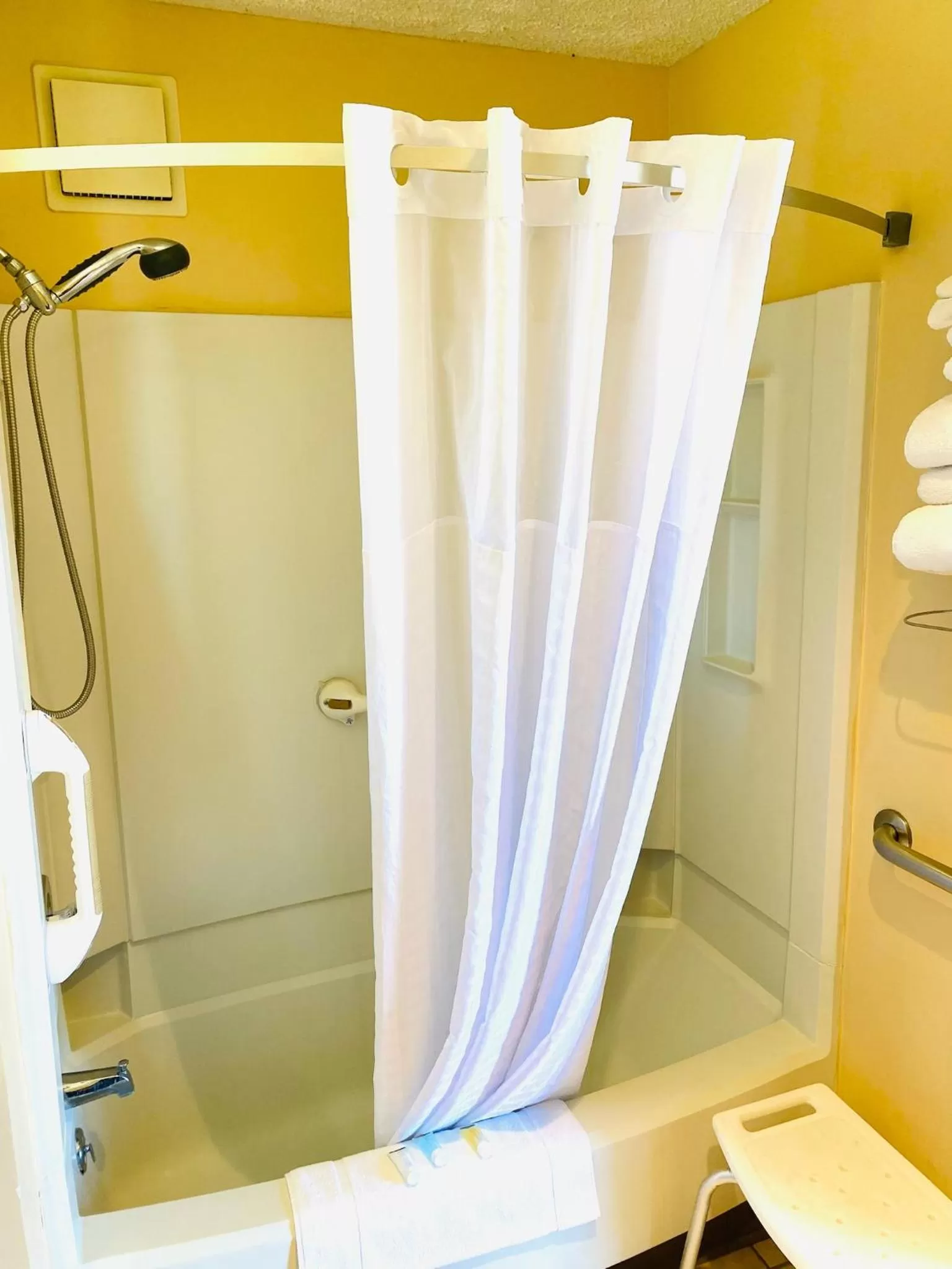 Shower in Super 8 by Wyndham Dodge City