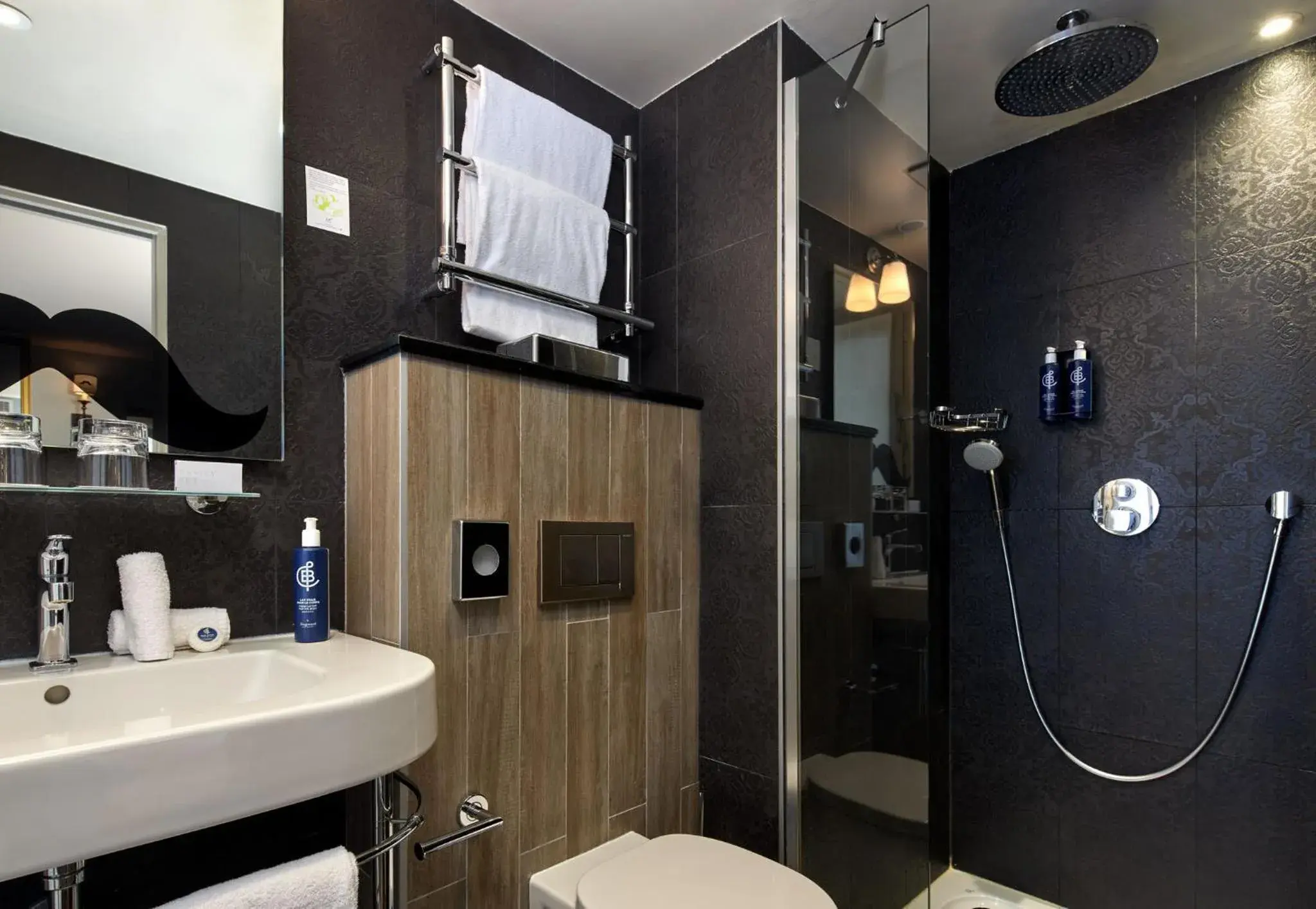 Shower, Bathroom in Les Plumes Hotel