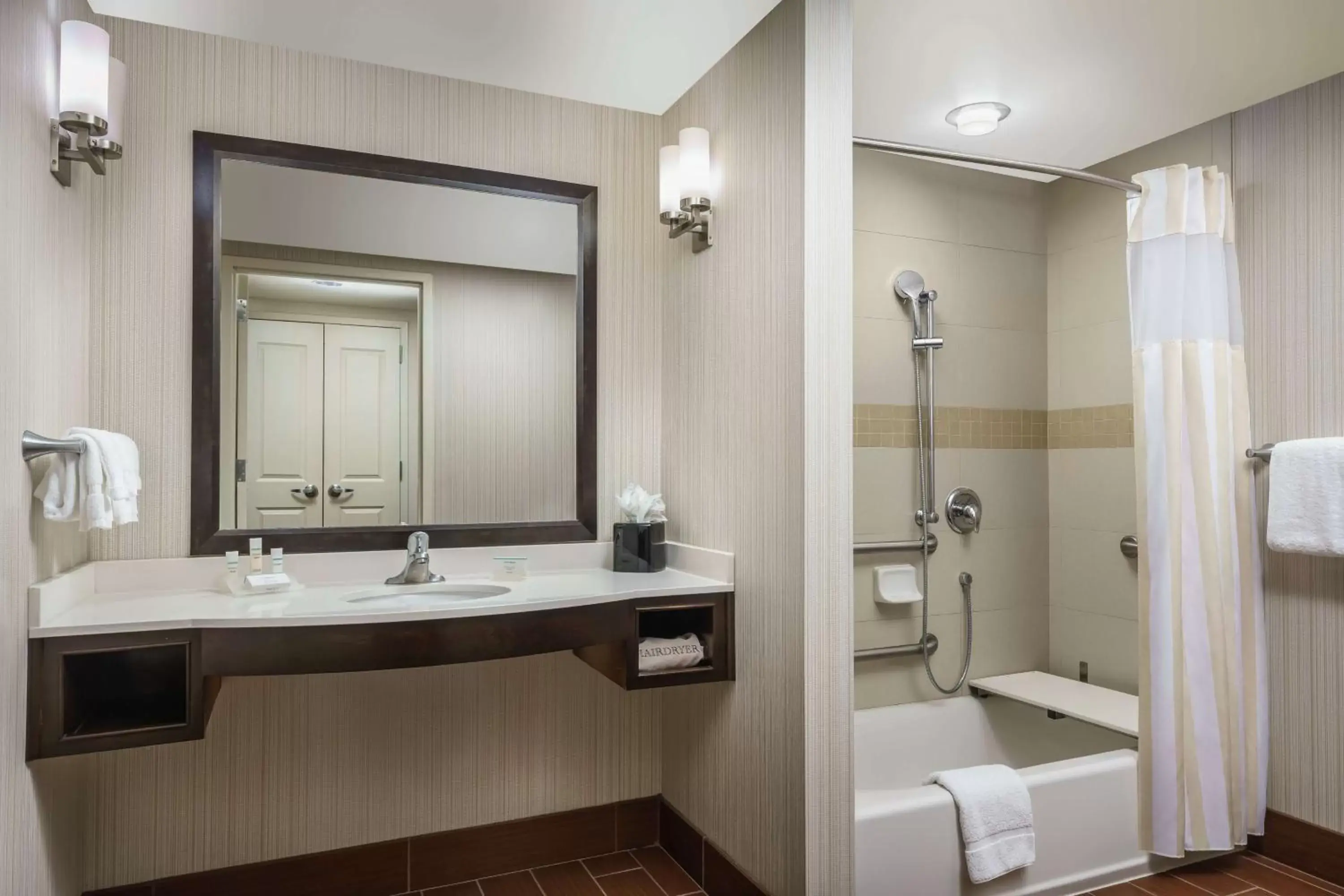 Bathroom in Hilton Garden Inn Exton-West Chester Bathroom in Hilton Garden Inn Exton-West Chester