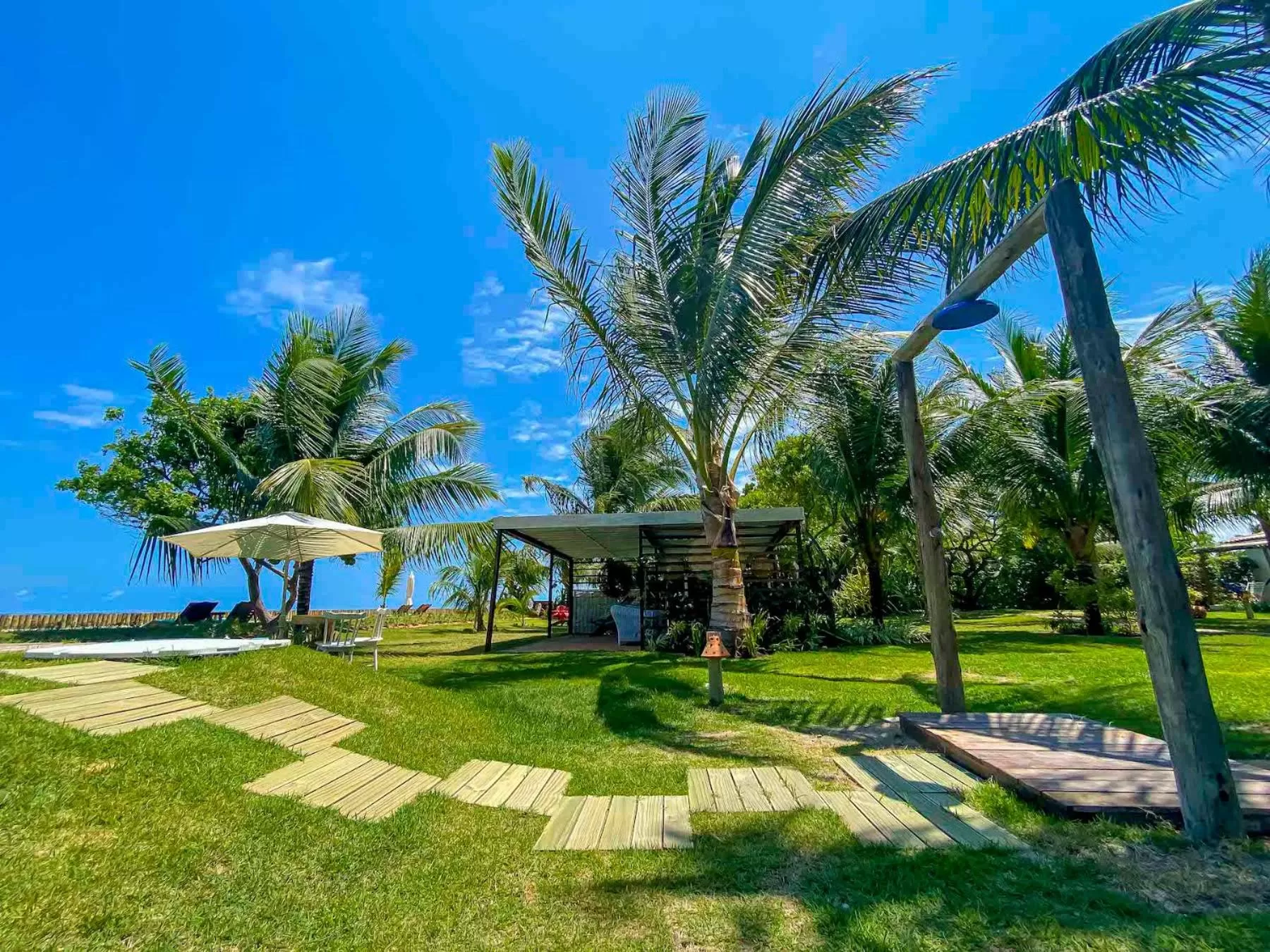 Garden in Pousada Villa Tatuamunha