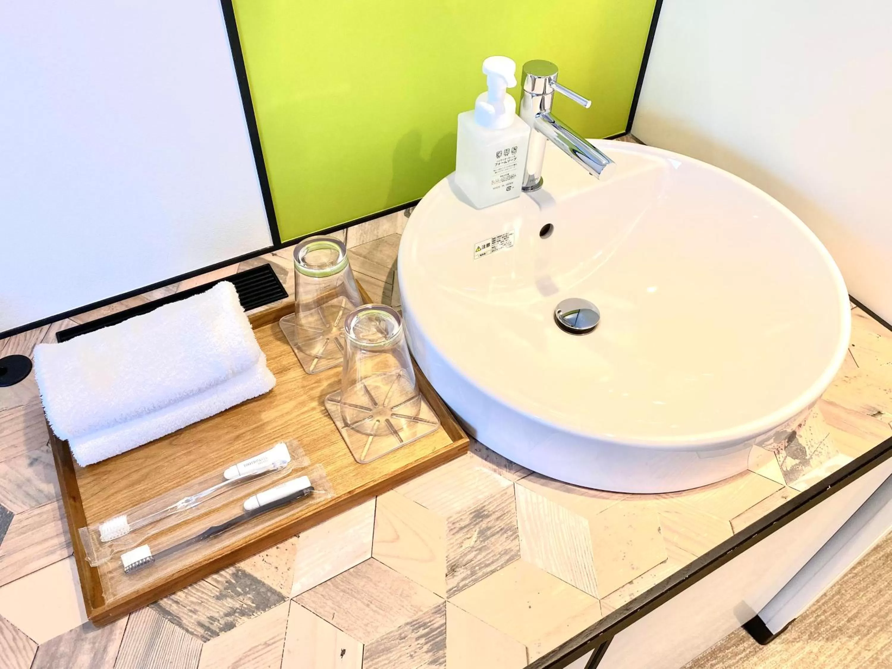 Toilet in Henn na Hotel Osaka Shinsaibashi