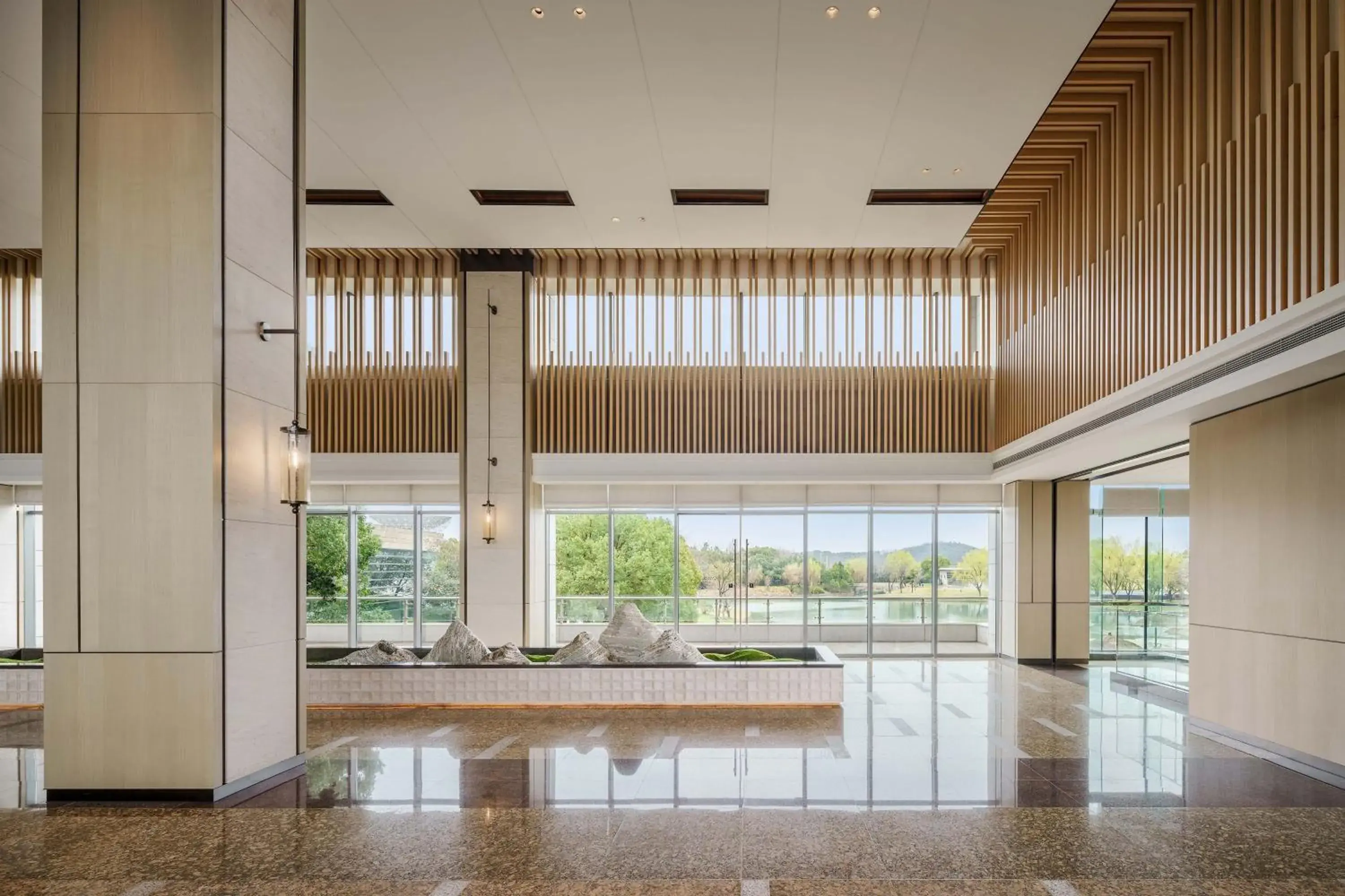 Lobby or reception in The Yuluxe Sheshan, Shanghai, A Tribute Portfolio Hotel Lobby or reception in The Yuluxe Sheshan, Shanghai, A Tribute Portfolio Hotel
