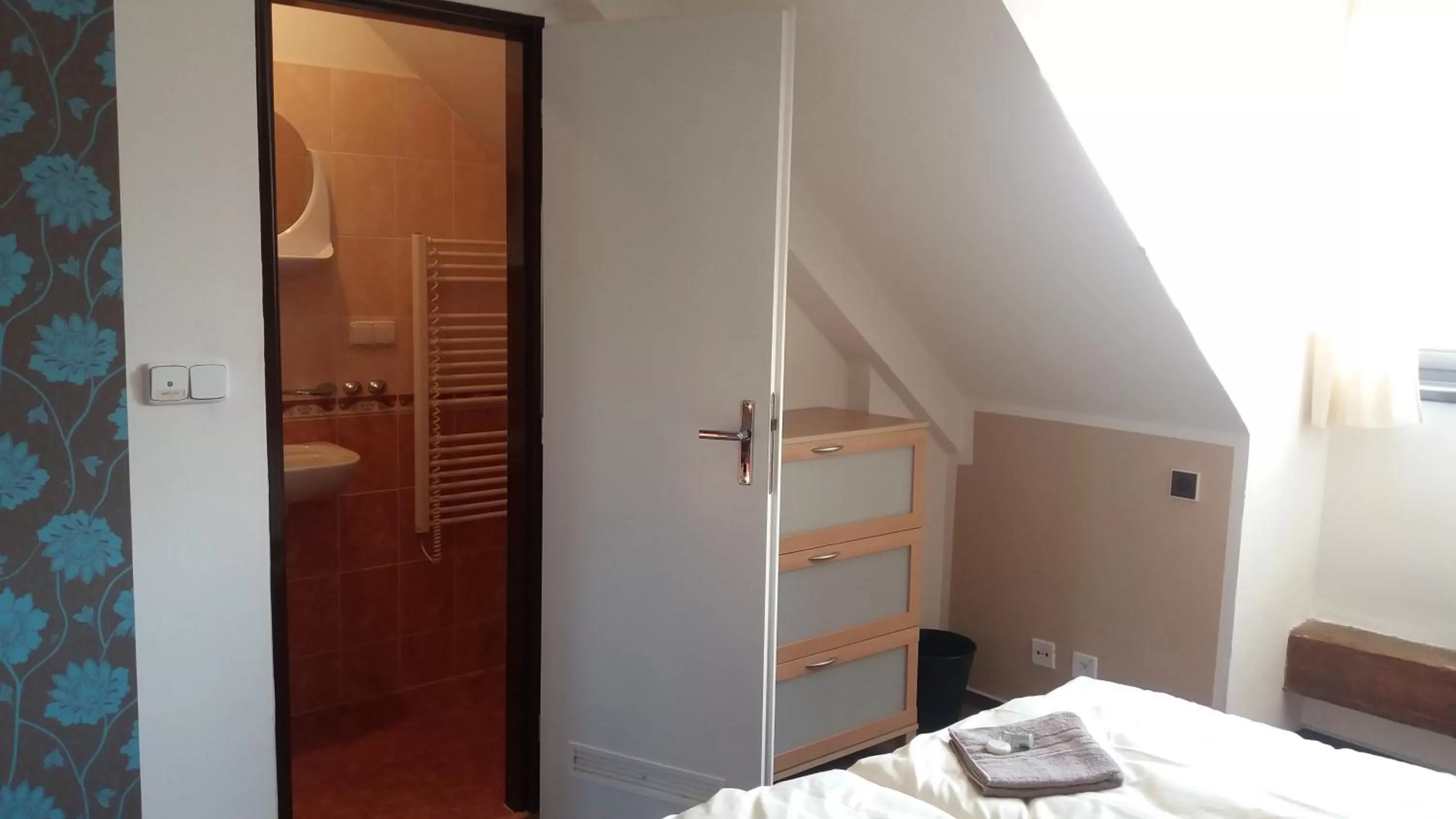 Bedroom, Bed in Hotel Veveří