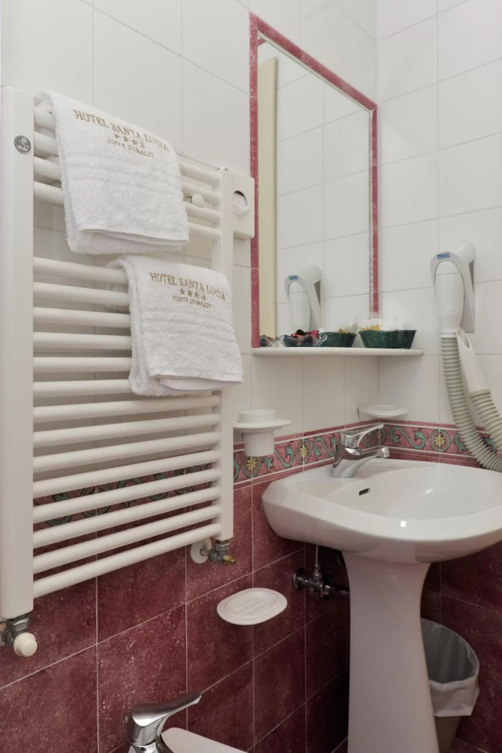 Bathroom in Hotel Santa Lucia