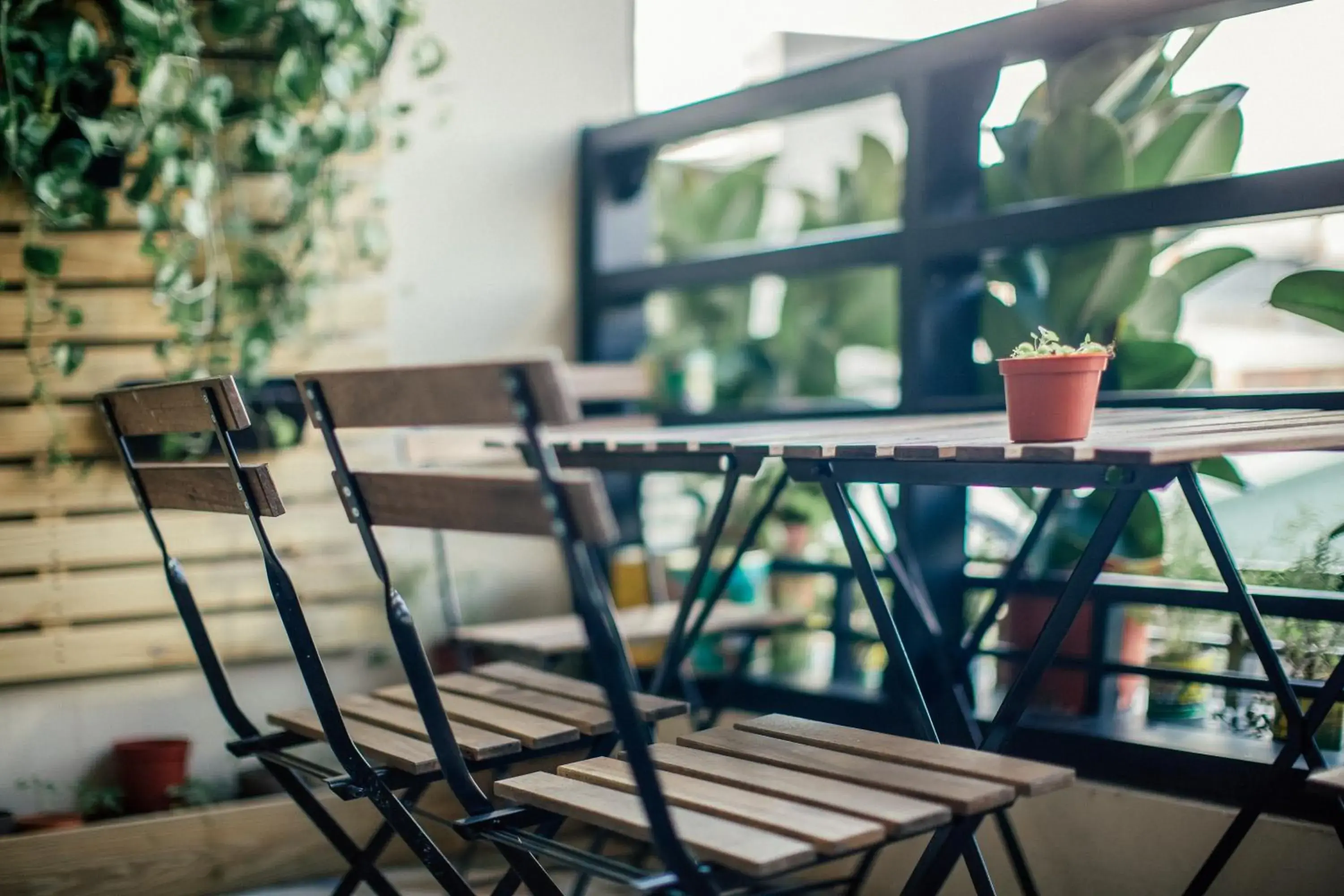 Balcony/Terrace in NK Hostel