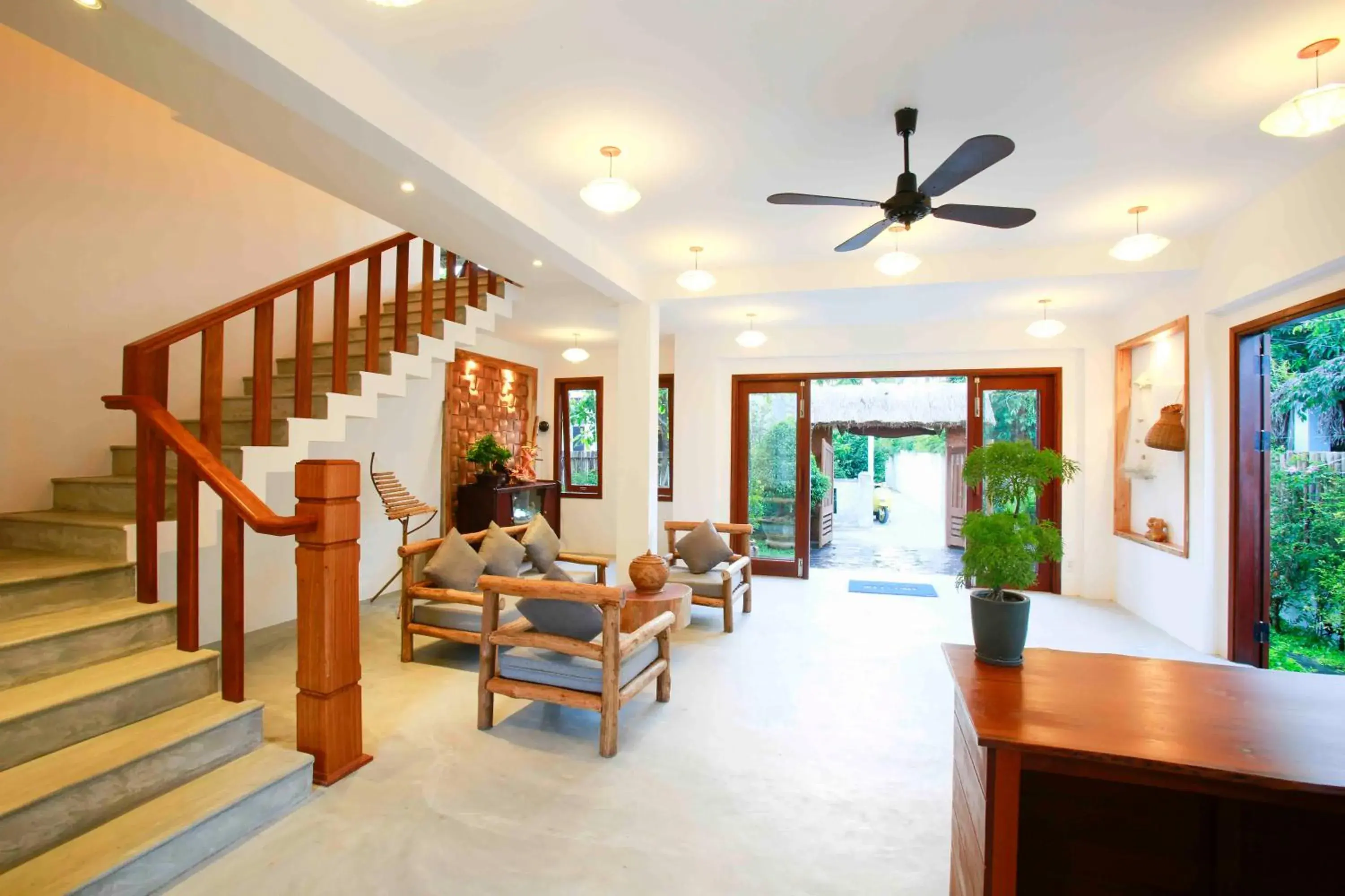 Lobby or reception, Seating Area in Vina Beach Pool Villas